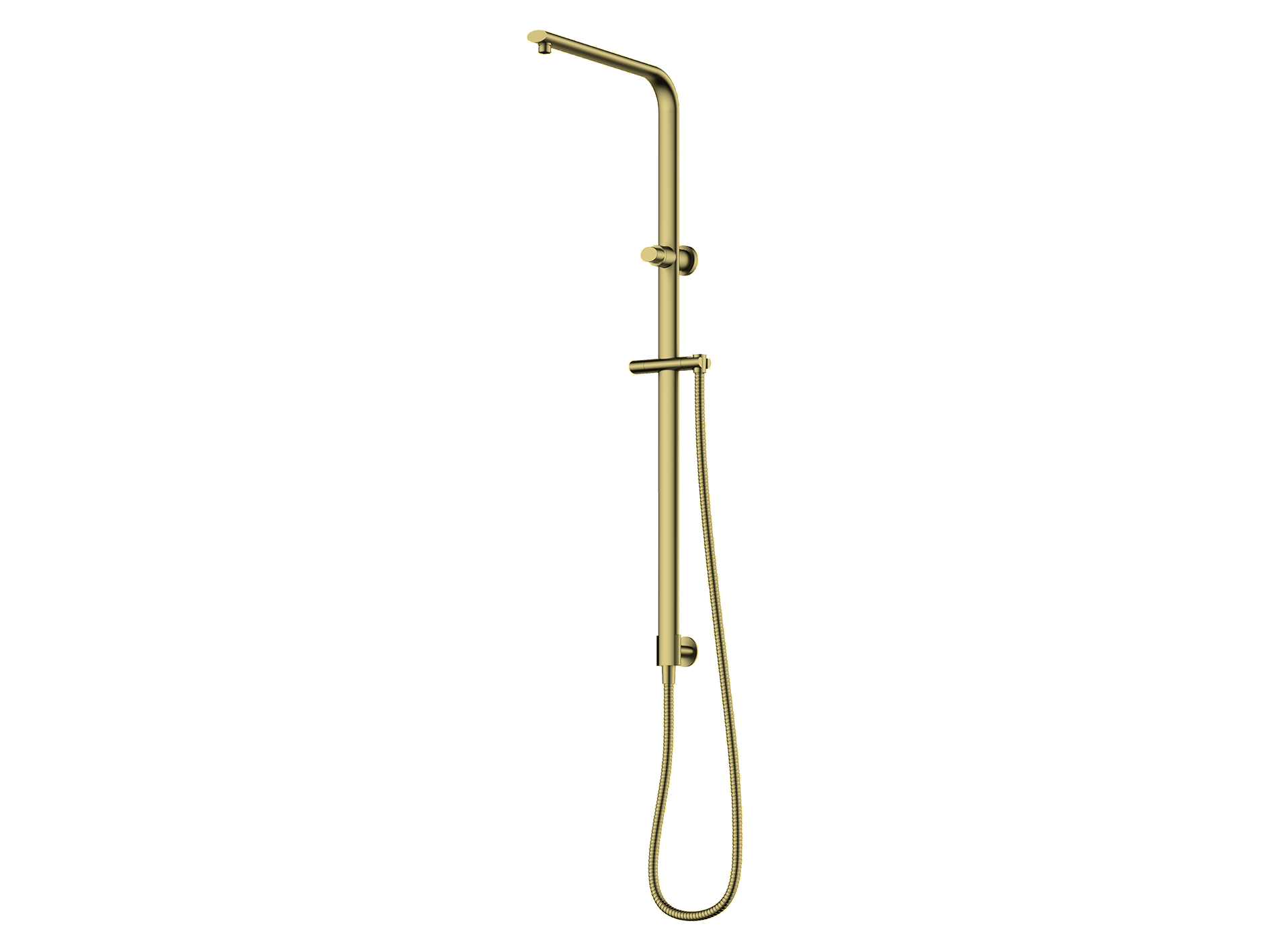 Lushh Lotus Twin Shower Rail (No Overhead or Hand Shower)