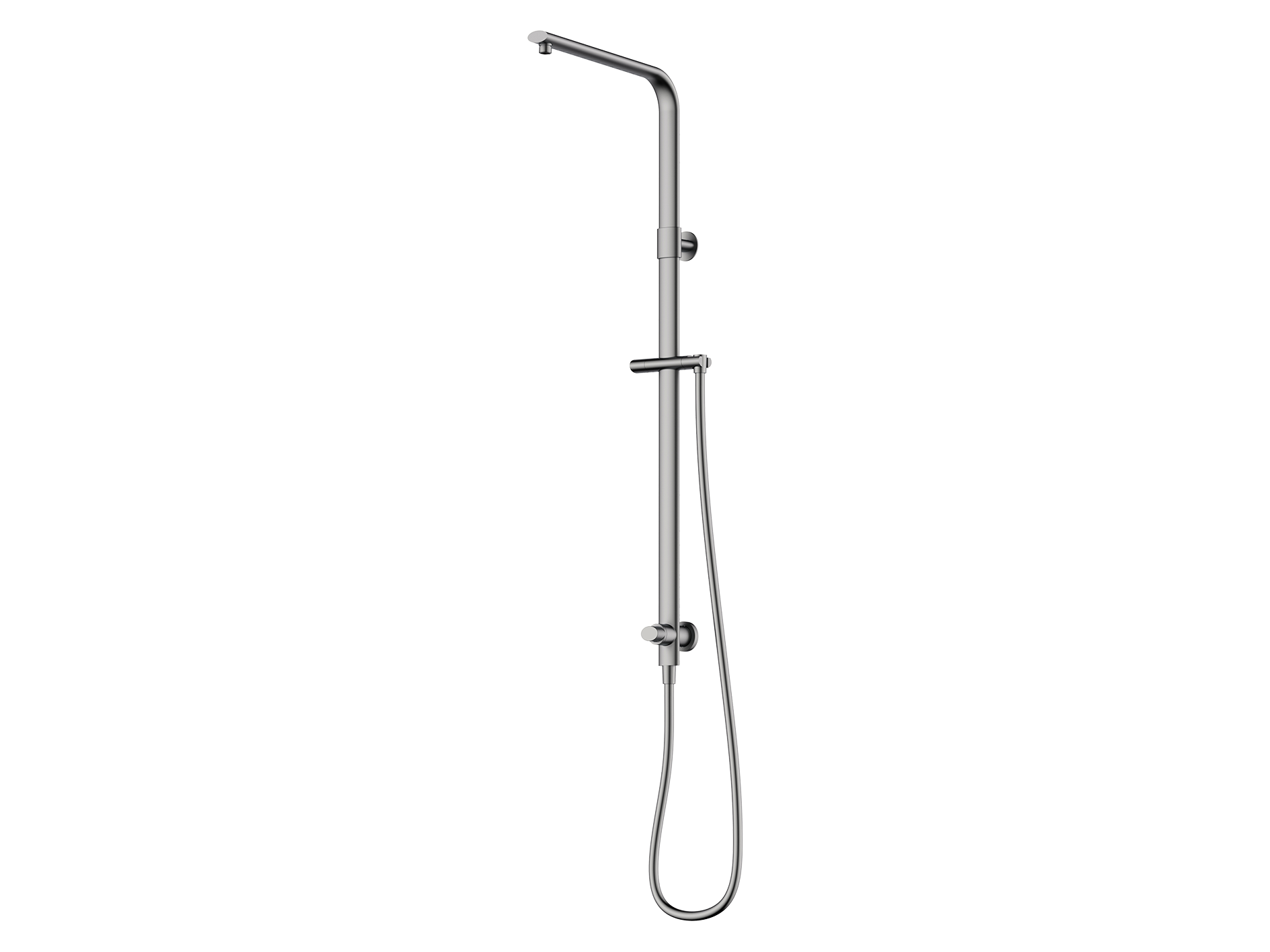 Lushh Lotus Twin Shower Rail (No Overhead or Hand Shower)