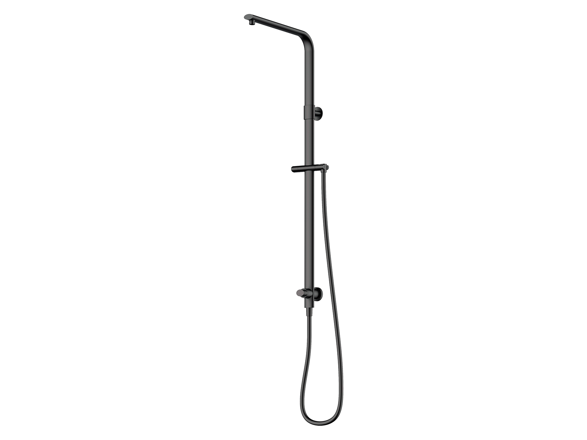 Lushh Lotus Twin Shower Rail (No Overhead or Hand Shower)