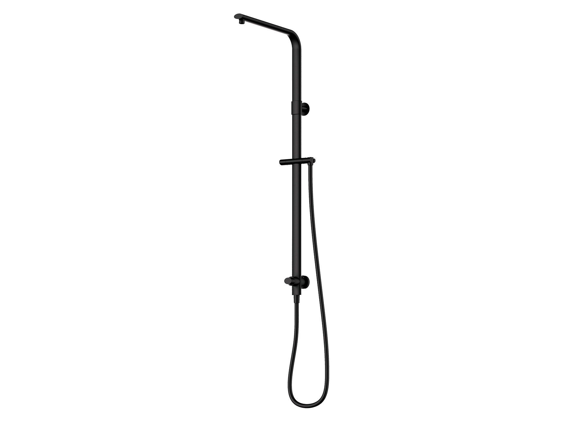 Lushh Lotus Twin Shower Rail (No Overhead or Hand Shower)