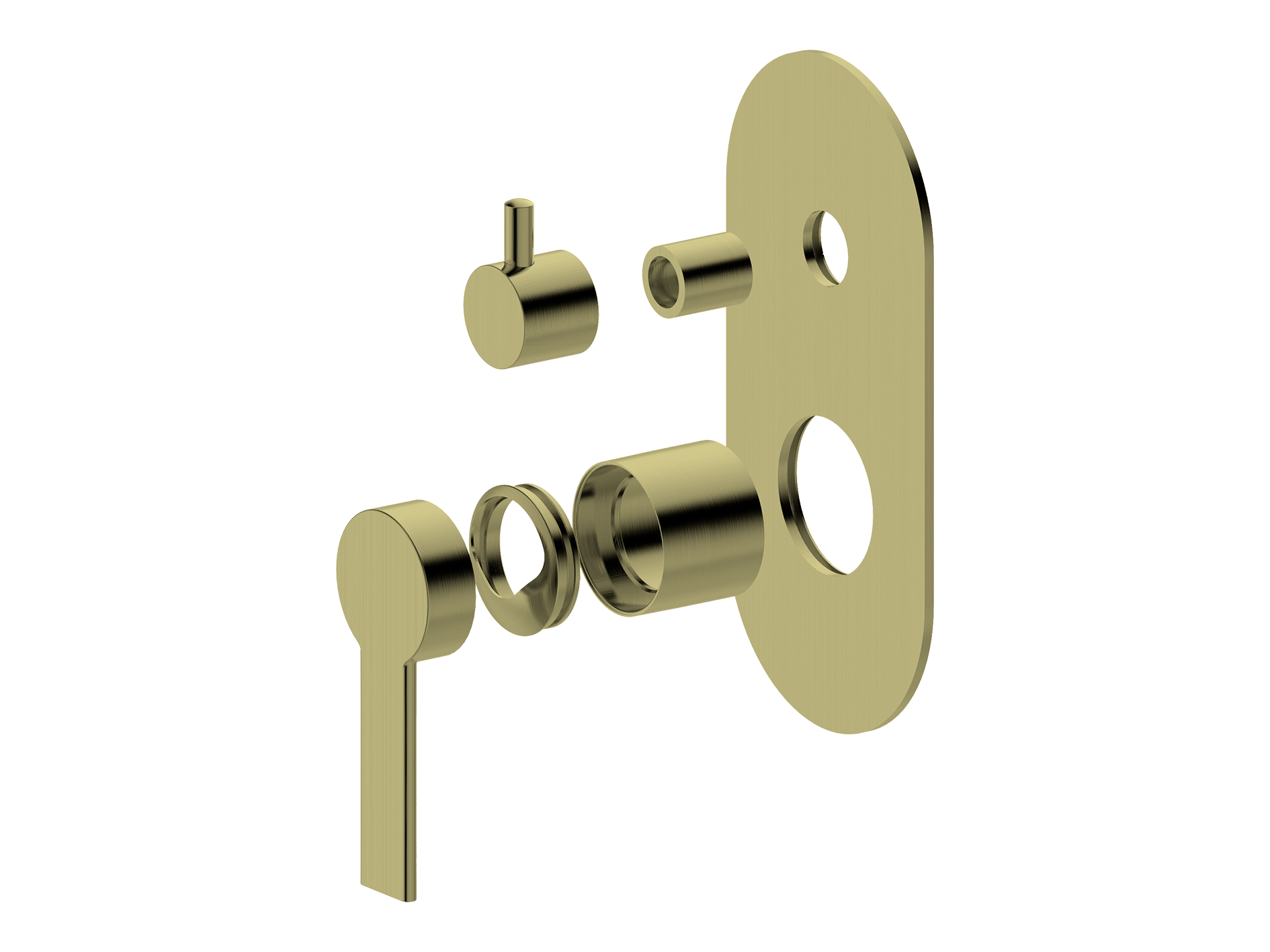 Lushh Lilly Pilly Wall Diverter Shower/Bath Mixer LS-LP-304