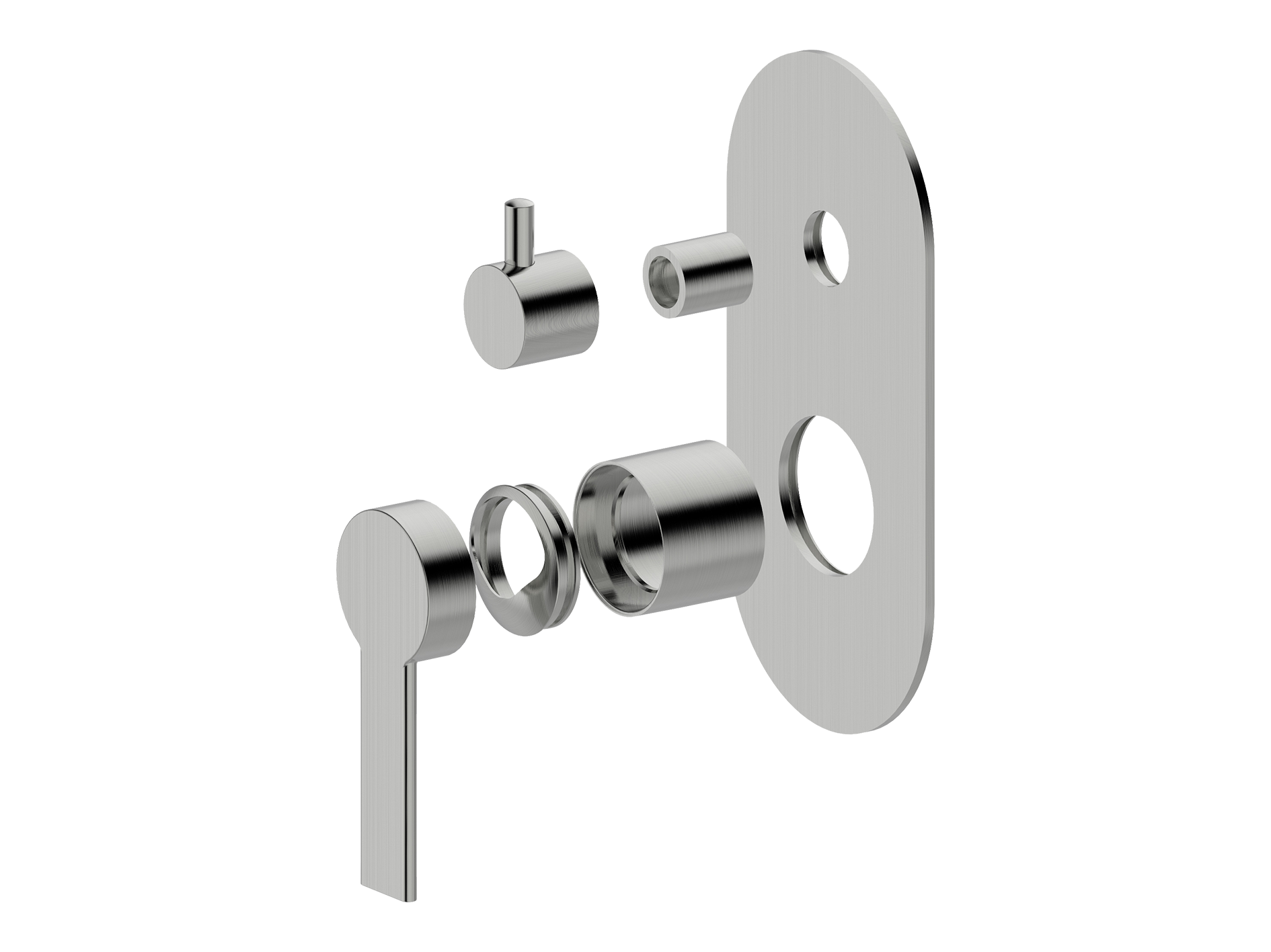 Lushh Lilly Pilly Wall Diverter Shower/Bath Mixer LS-LP-304