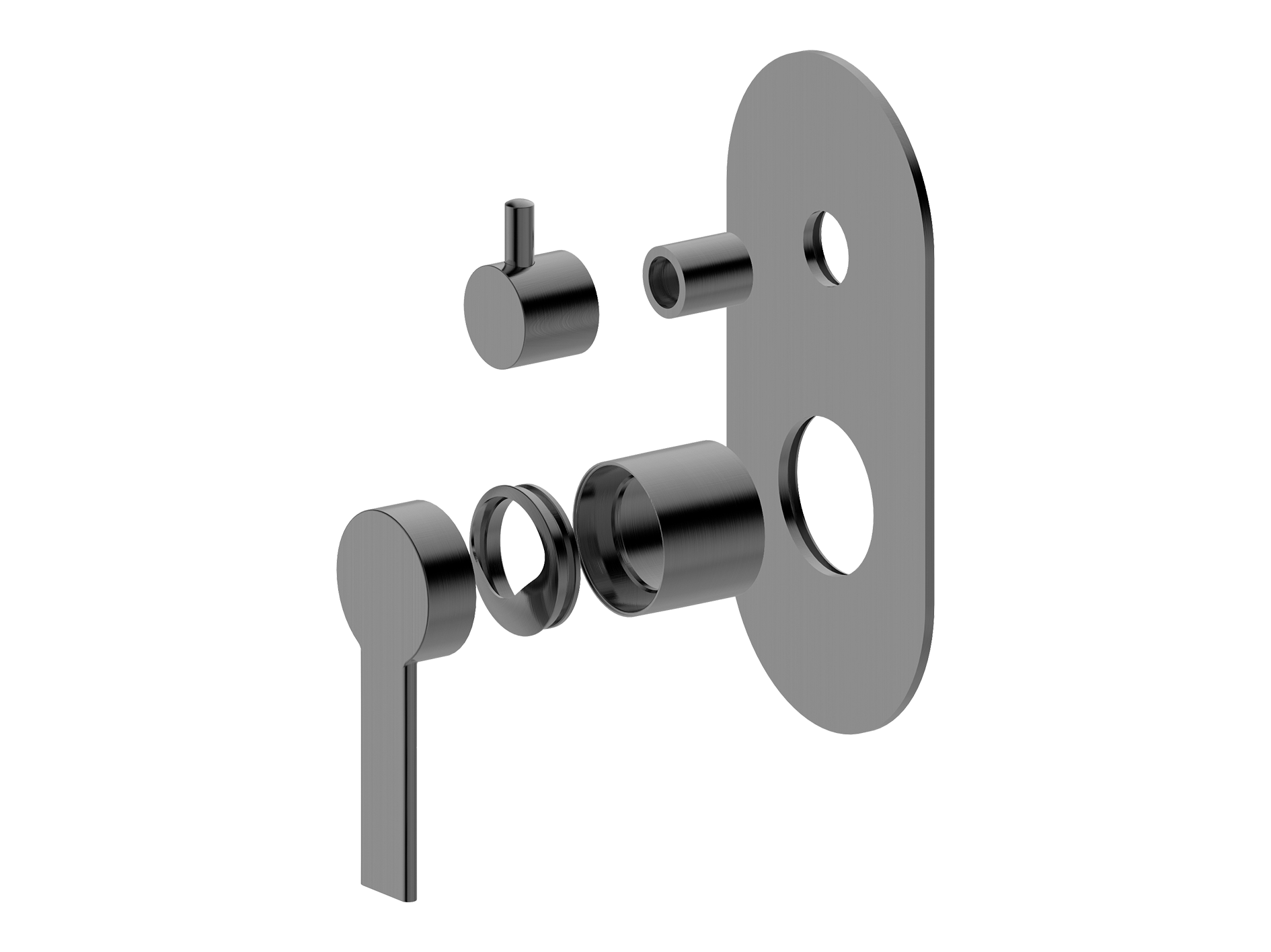 Lushh Lilly Pilly Wall Diverter Shower/Bath Mixer LS-LP-304