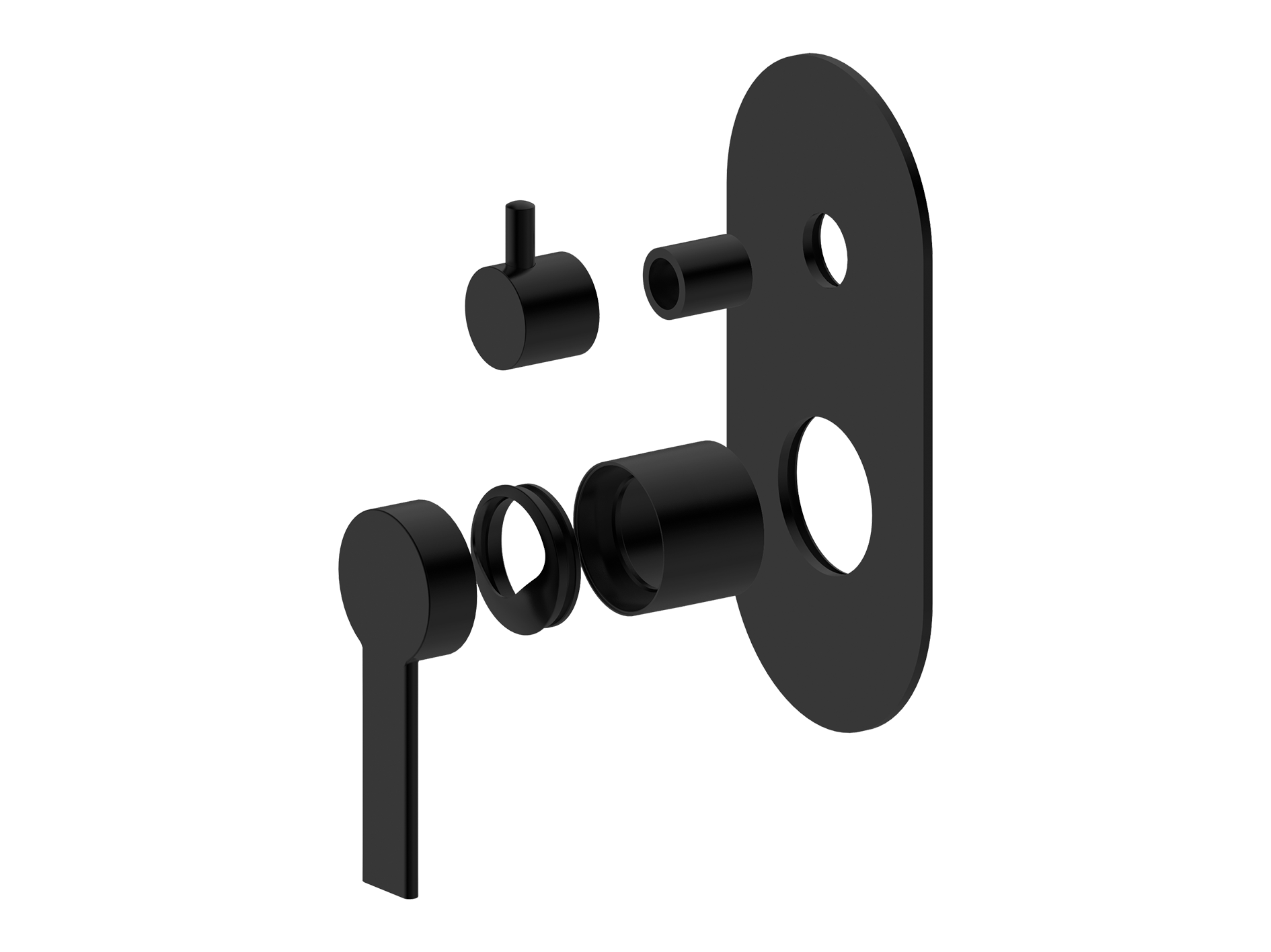 Lushh Lilly Pilly Wall Diverter Shower/Bath Mixer LS-LP-304