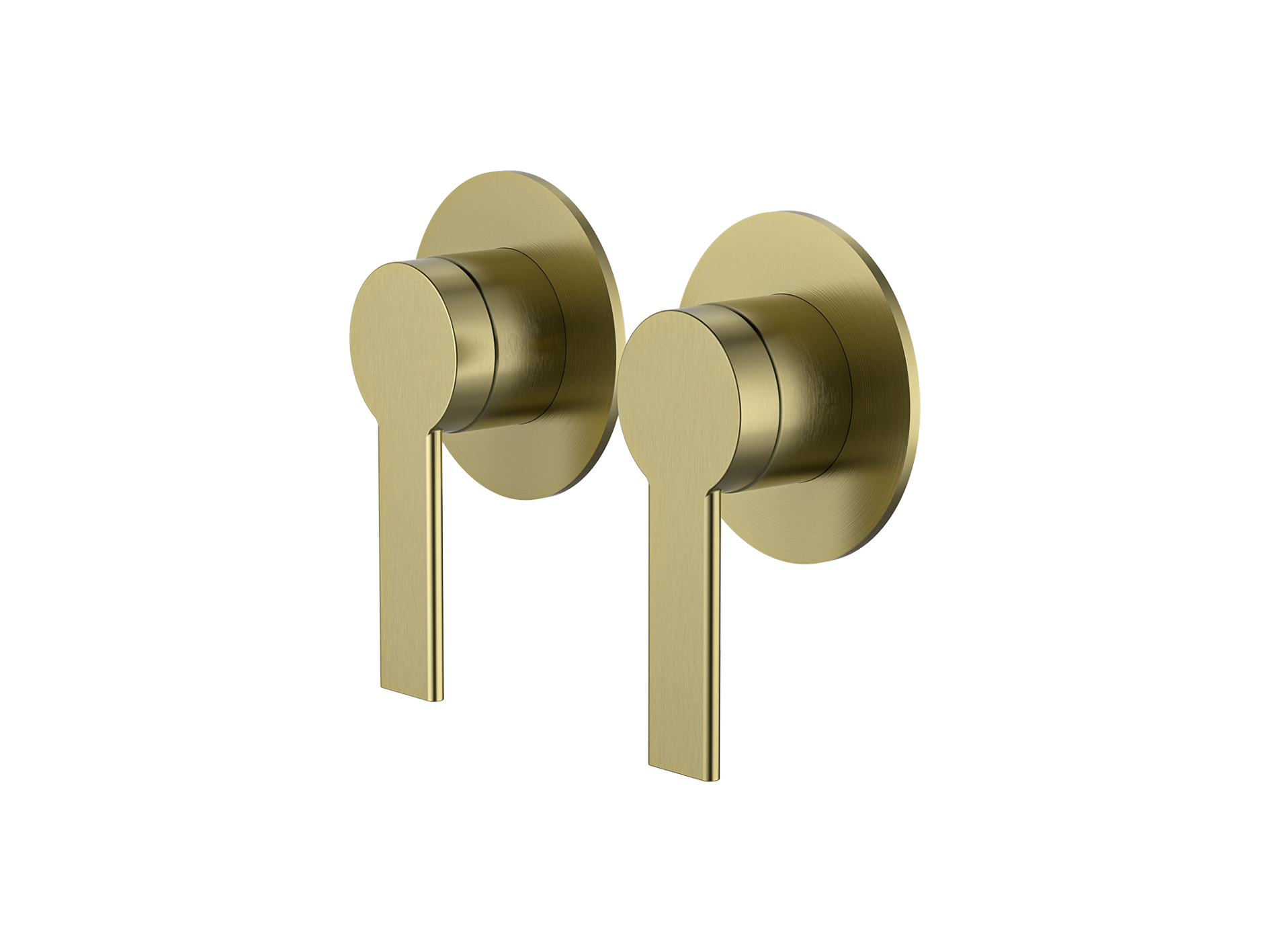 Lushh Lilly Pilly Twin Shower/Bath Mixer Separate Plates LS-LP-333R
