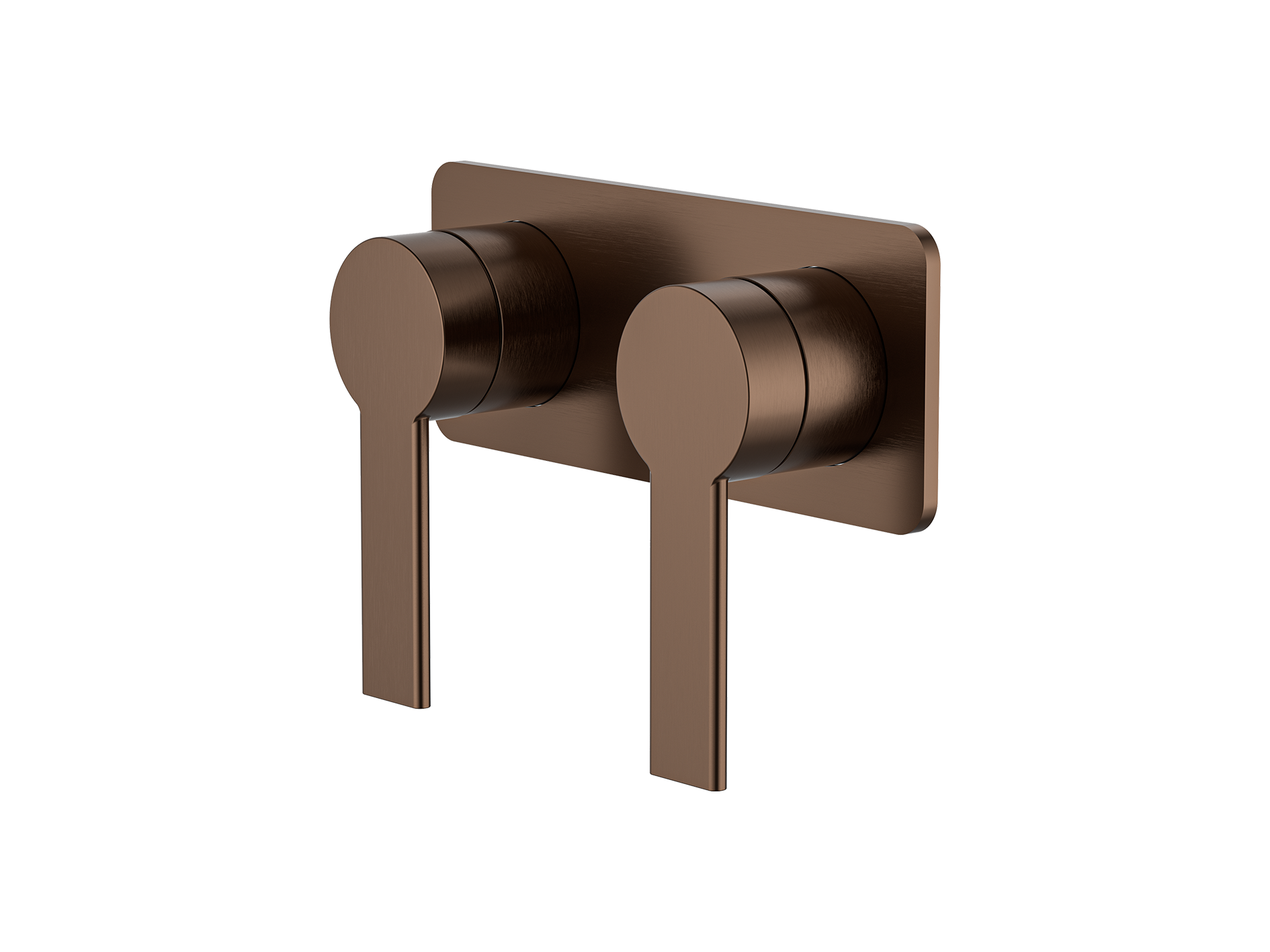 Lushh Lilly Pilly Twin Shower/Bath Mixer Square Plate LS-LP-333S