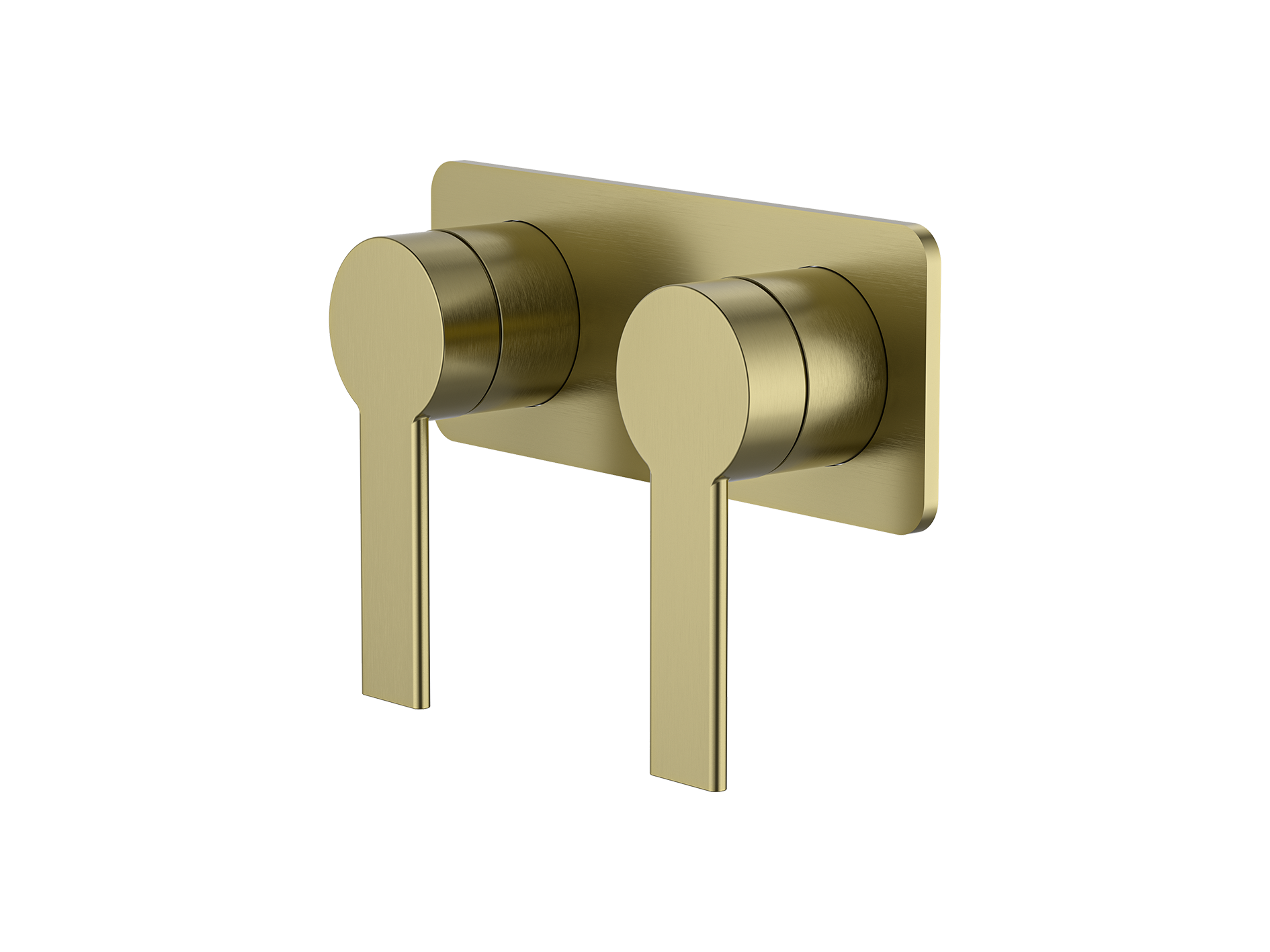Lushh Lilly Pilly Twin Shower/Bath Mixer Square Plate LS-LP-333S
