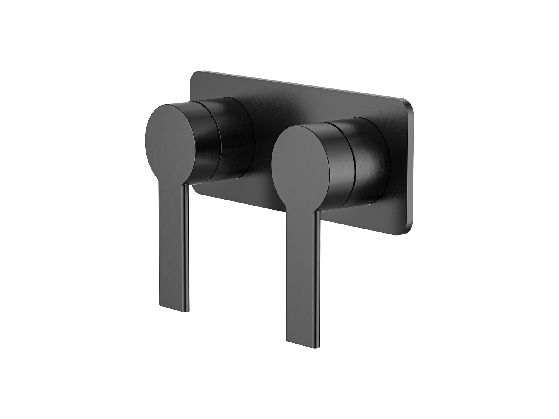 Lushh Lilly Pilly Twin Shower/Bath Mixer Square Plate LS-LP-333S