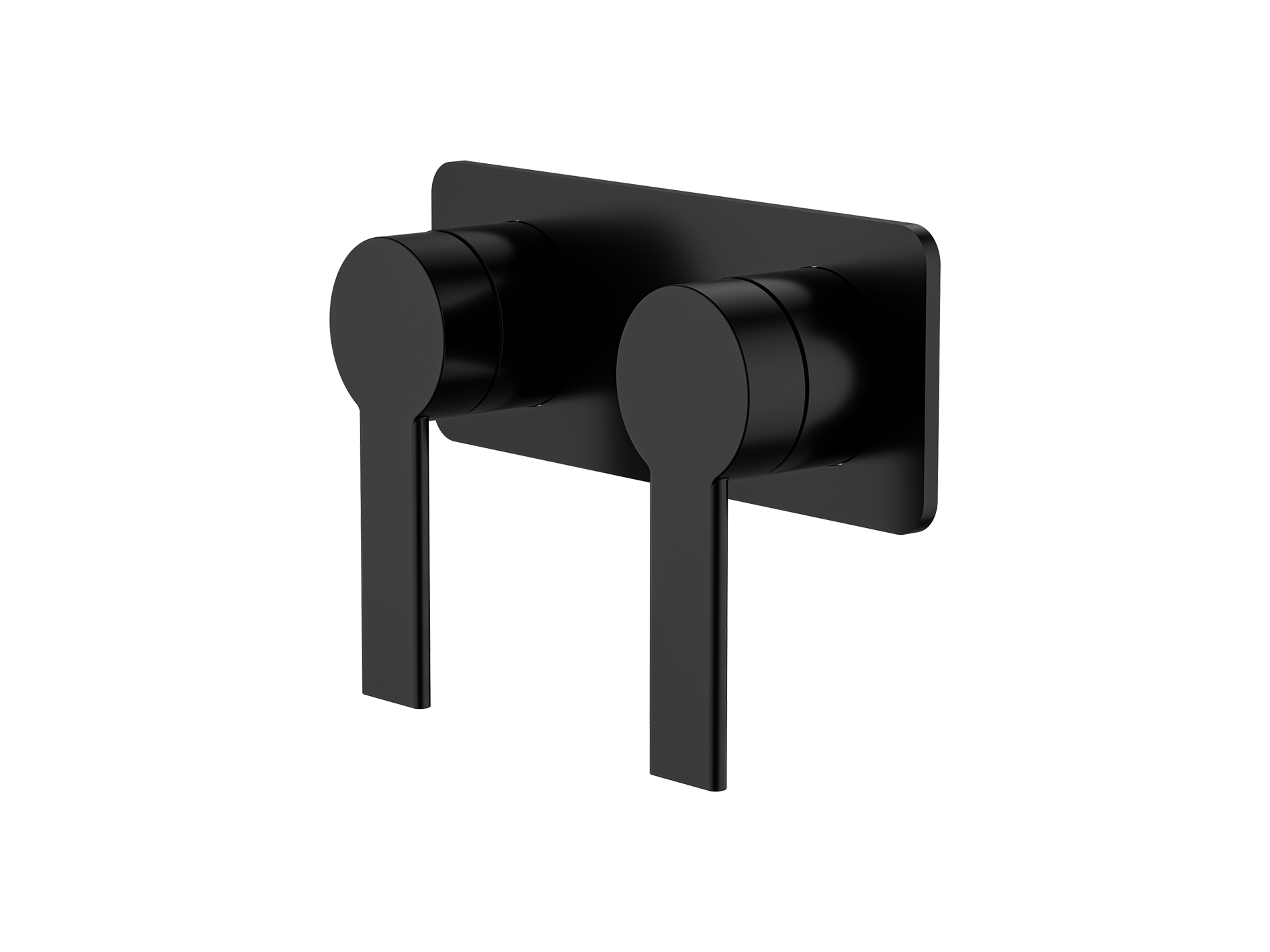 Lushh Lilly Pilly Twin Shower/Bath Mixer Square Plate LS-LP-333S