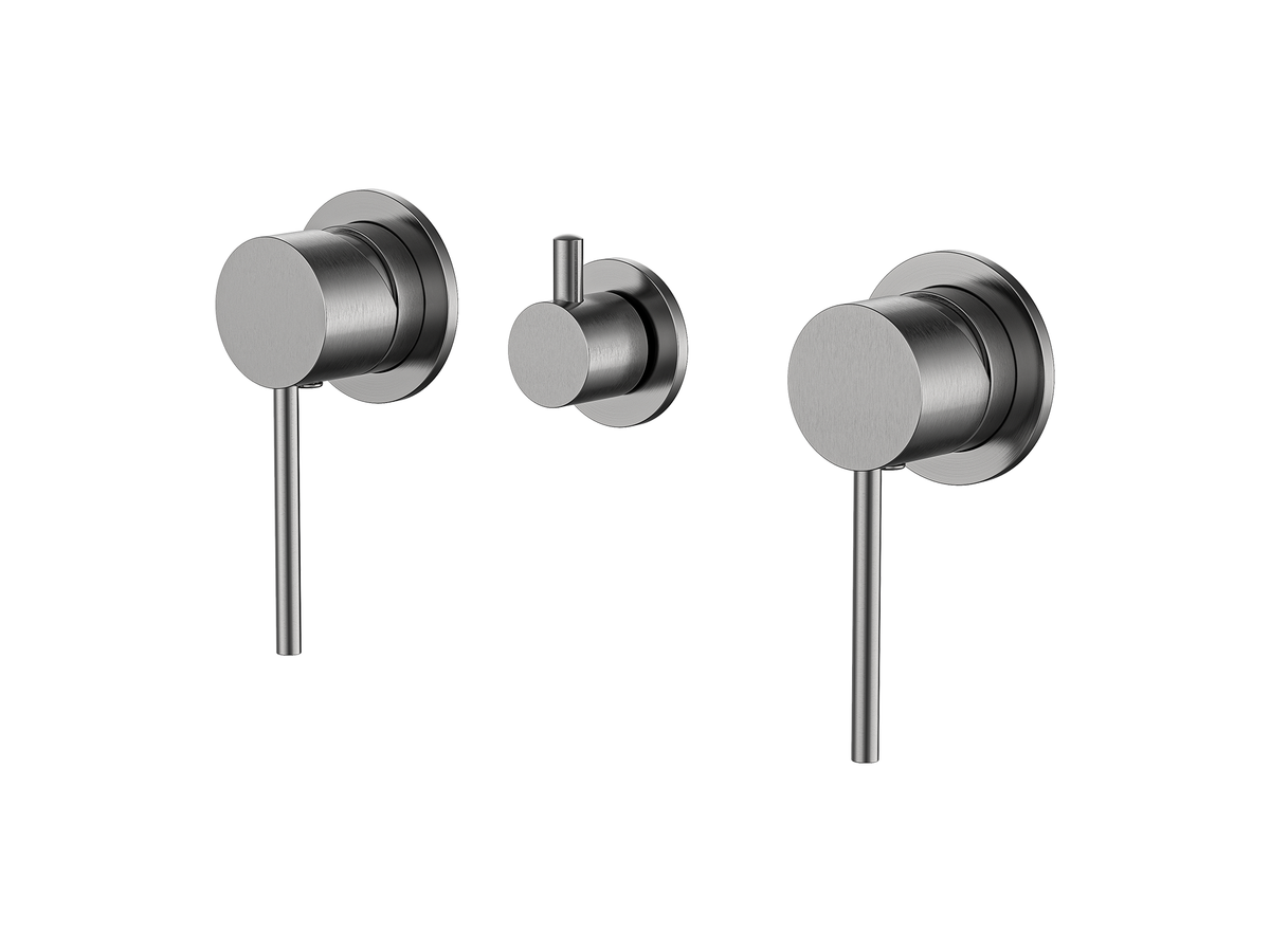 Maple Twin Shower / Bath Mixer with Centre Diverter LS-MP-308