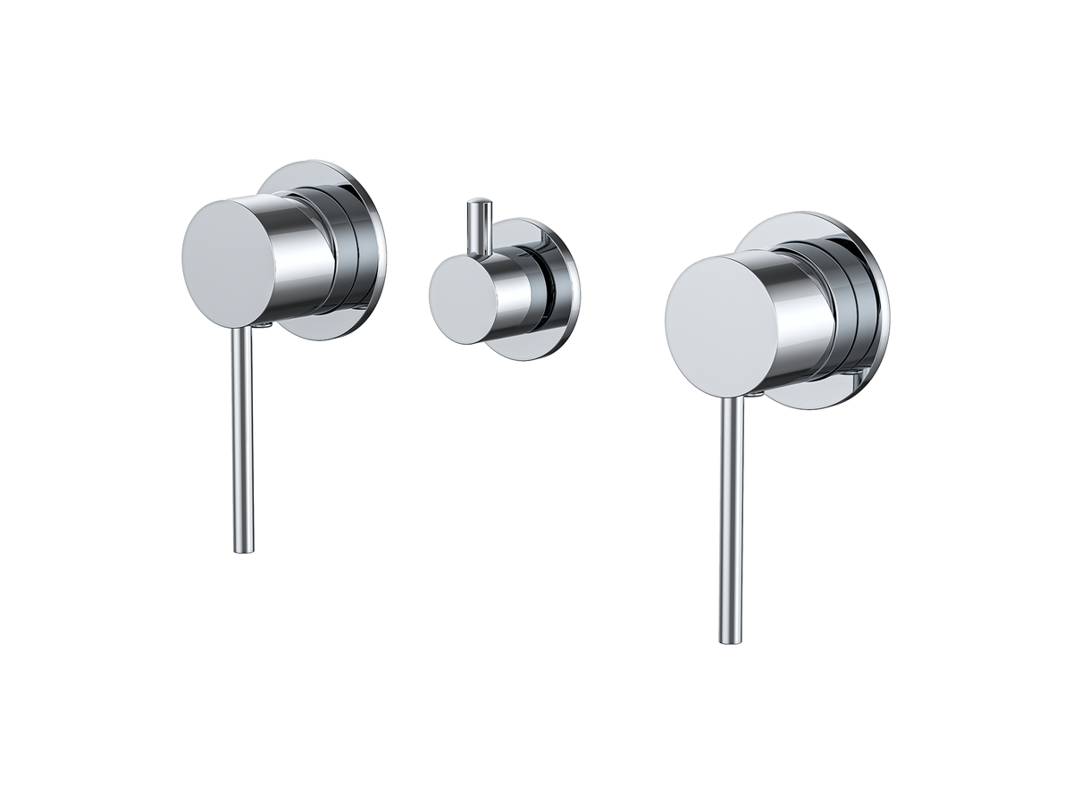 Maple Twin Shower / Bath Mixer with Centre Diverter LS-MP-308