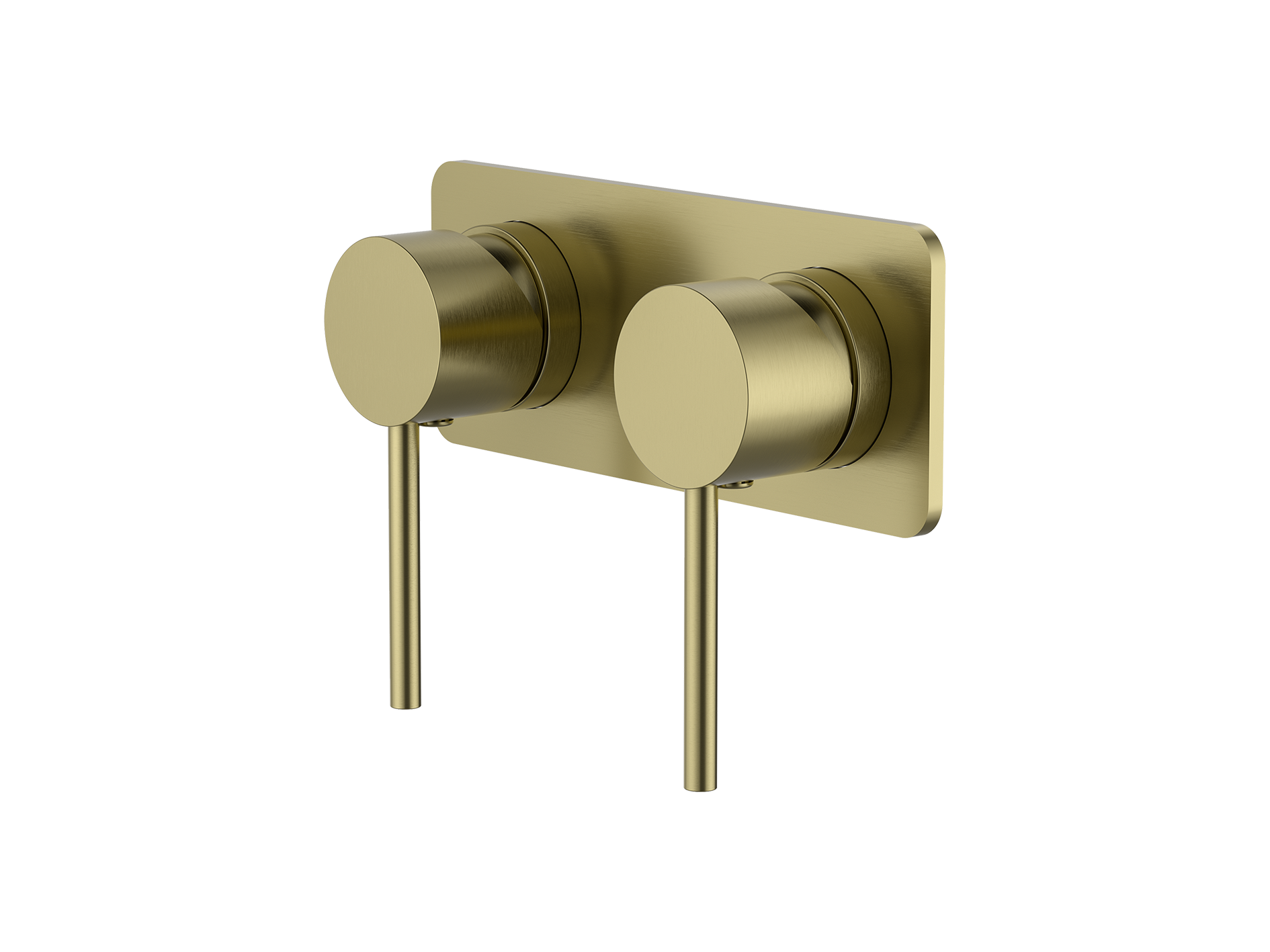 Lushh Maple Twin Shower/Bath Mixer Square Plate LS-MP-333S