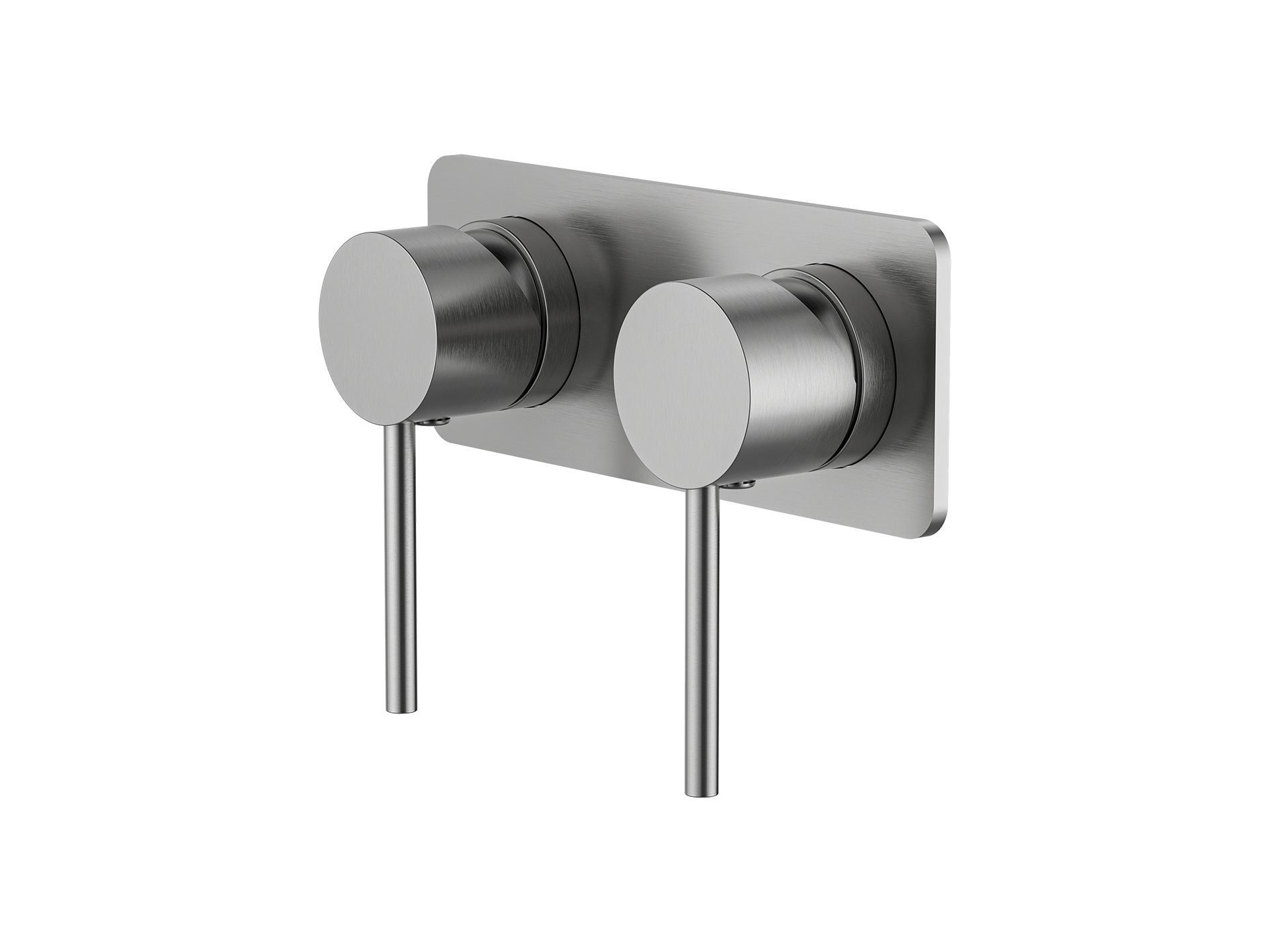 Lushh Maple Twin Shower/Bath Mixer Square Plate LS-MP-333S