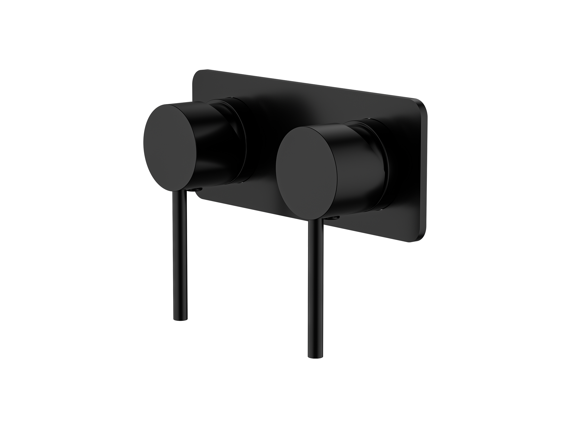 Lushh Maple Twin Shower/Bath Mixer Square Plate LS-MP-333S