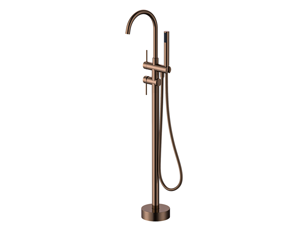 Lushh Maple Freestanding Floor Mixer with Hand Shower LS-MP-FSM