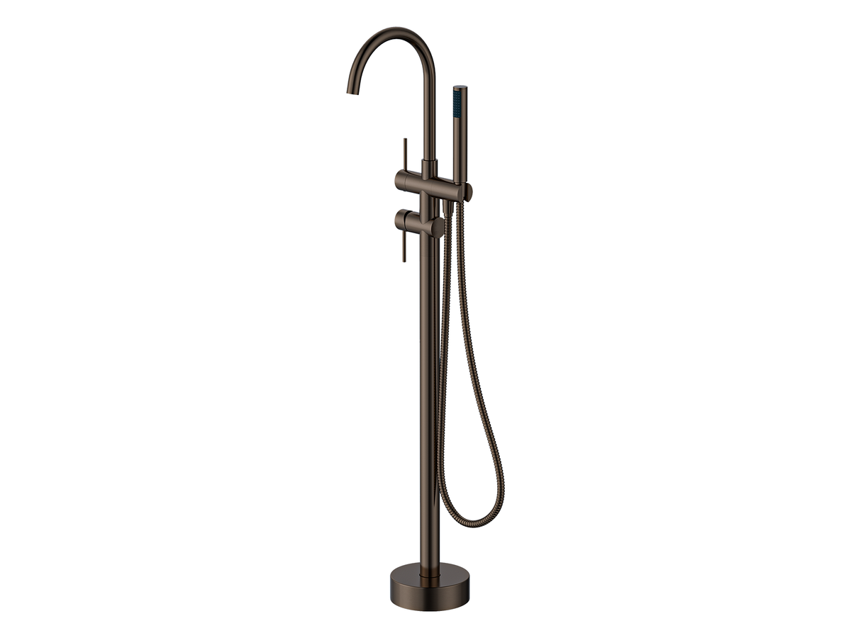 Lushh Maple Freestanding Floor Mixer with Hand Shower LS-MP-FSM