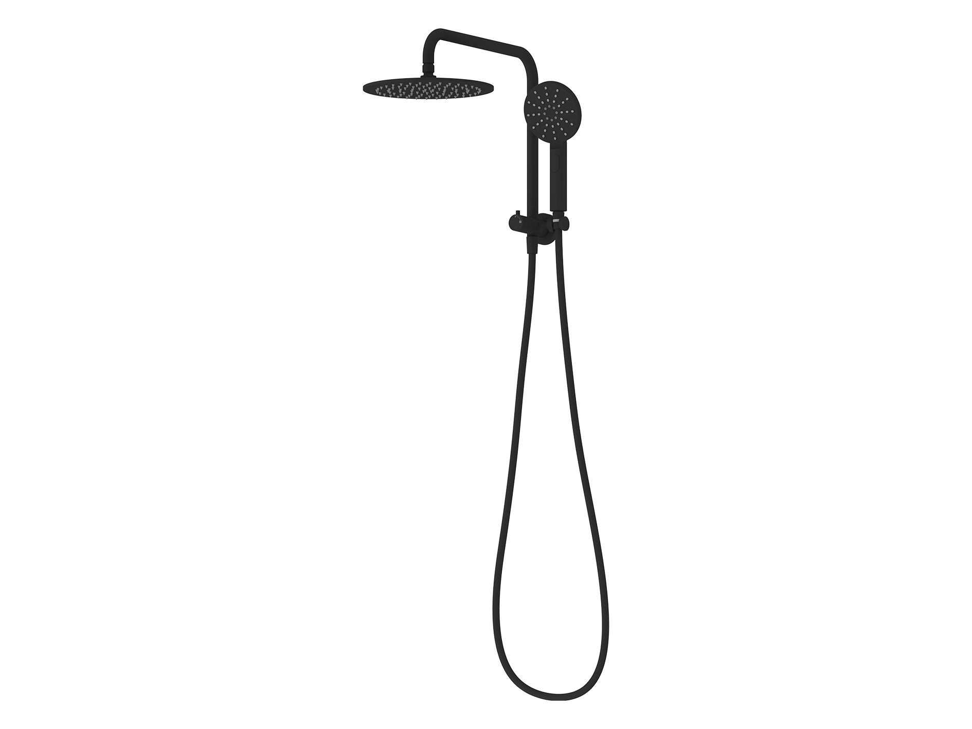 Lushh Maple Twin Shower Half Shower LS-MP-THRS