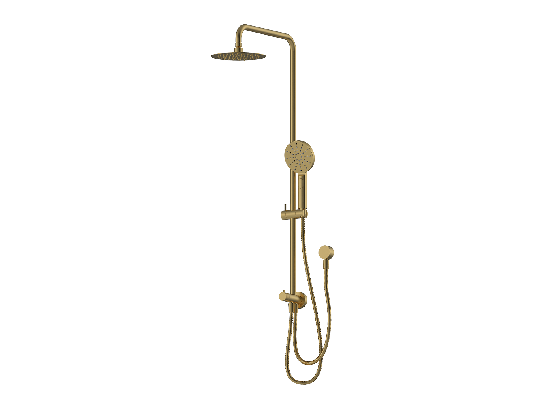 Lushh Maple Round 2 Hose Twin Shower LS-MP-TSR2H