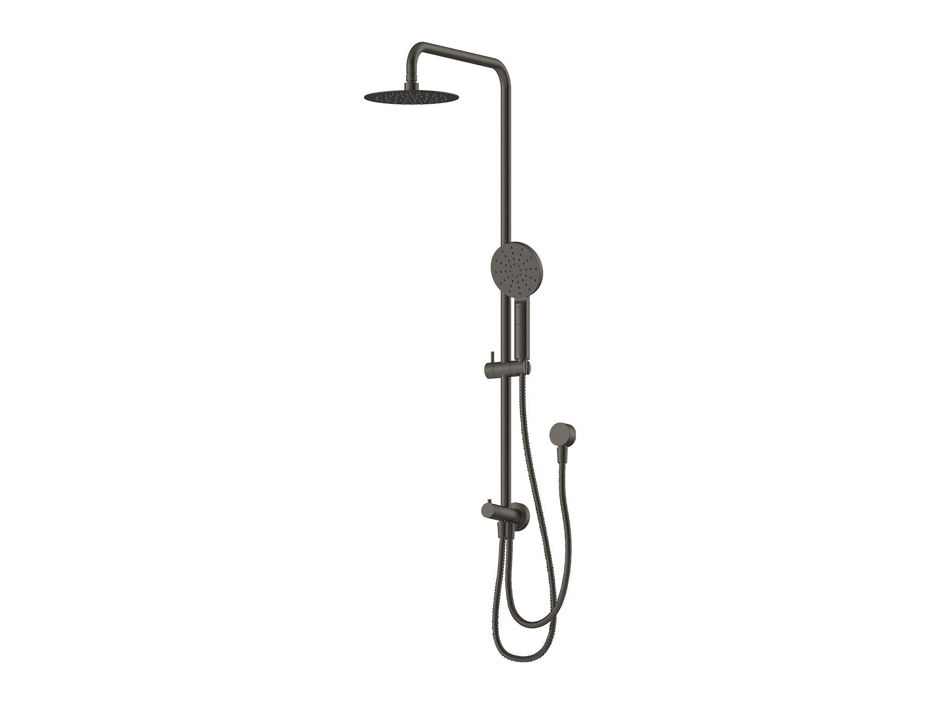 Lushh Maple Round 2 Hose Twin Shower LS-MP-TSR2H