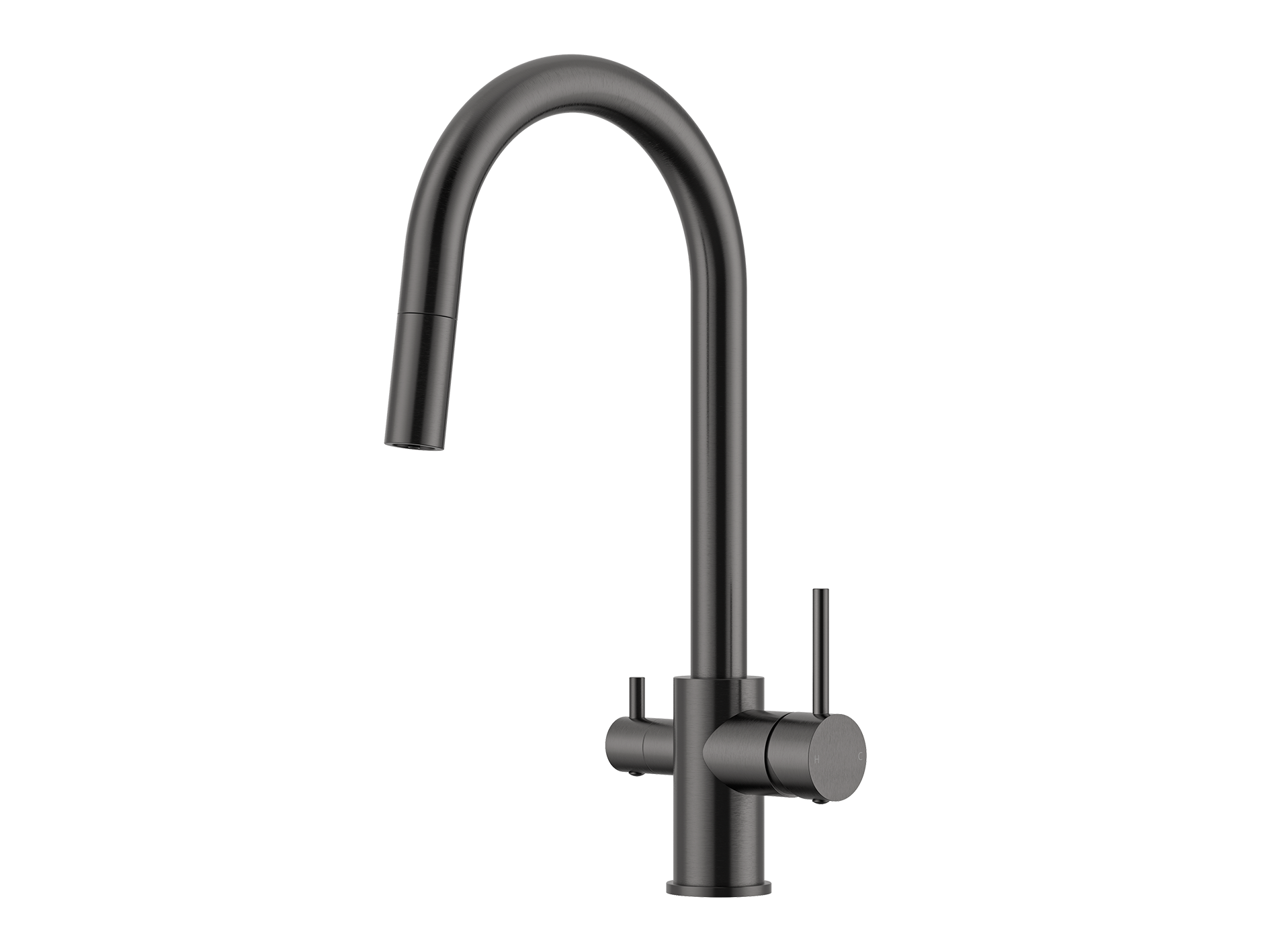 Lushh Maple 3-Way Pullout Gooseneck Filter Sink Mixer LS-MP-WFPOSM
