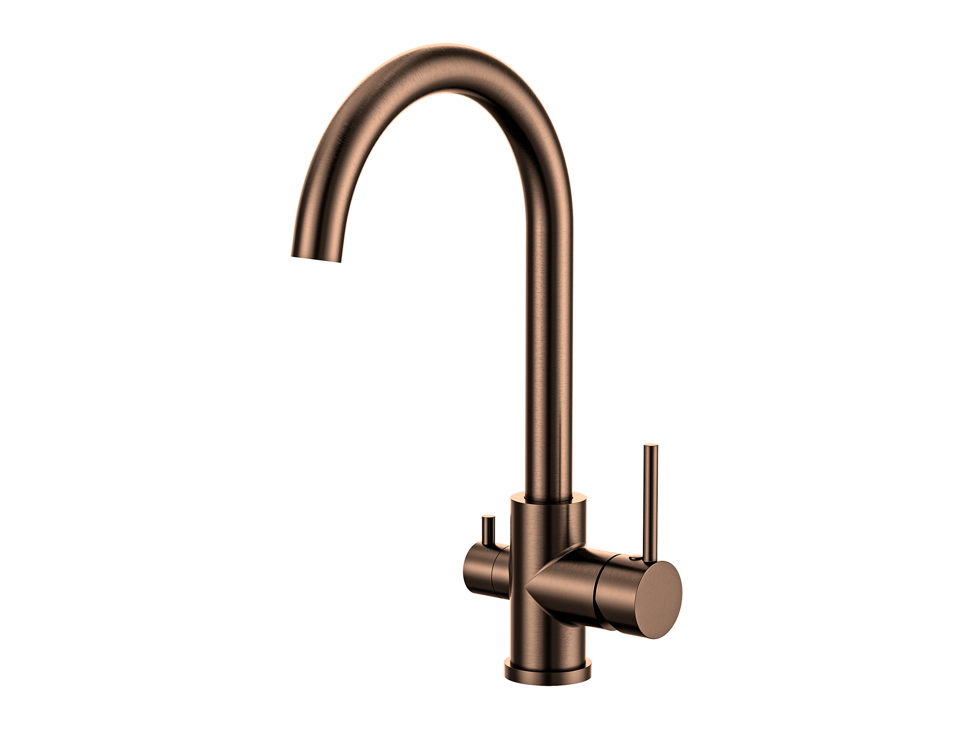 Lushh Maple 3-Way Gooseneck Filter Sink Mixer LS-MP-WFSM
