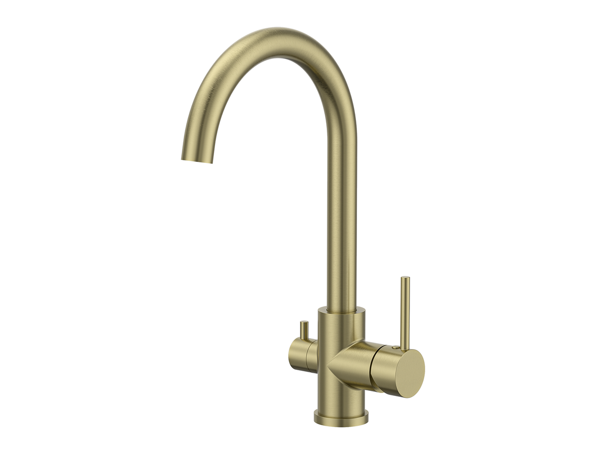 Lushh Maple 3-Way Gooseneck Filter Sink Mixer LS-MP-WFSM