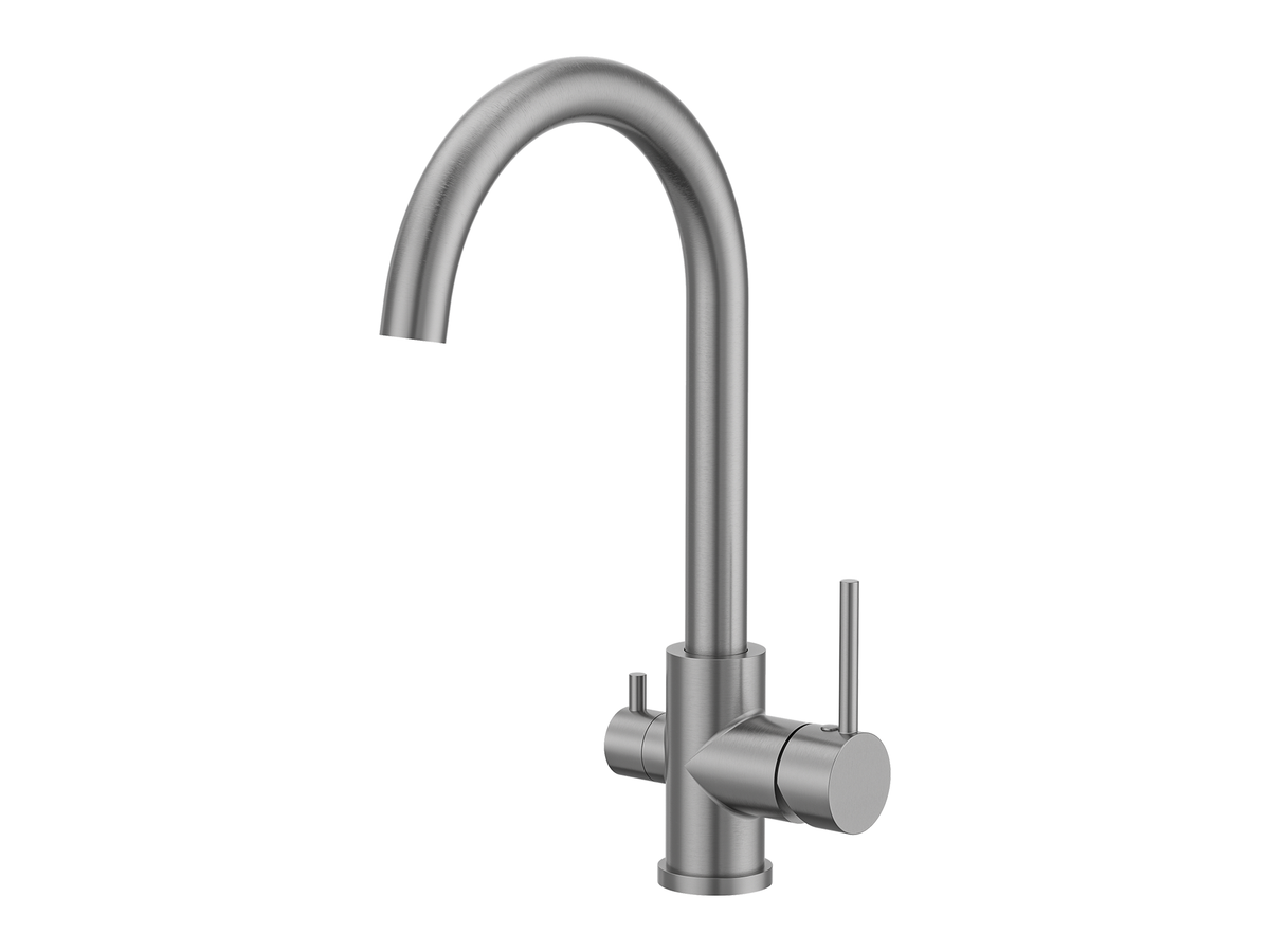 Lushh Maple 3-Way Gooseneck Filter Sink Mixer LS-MP-WFSM