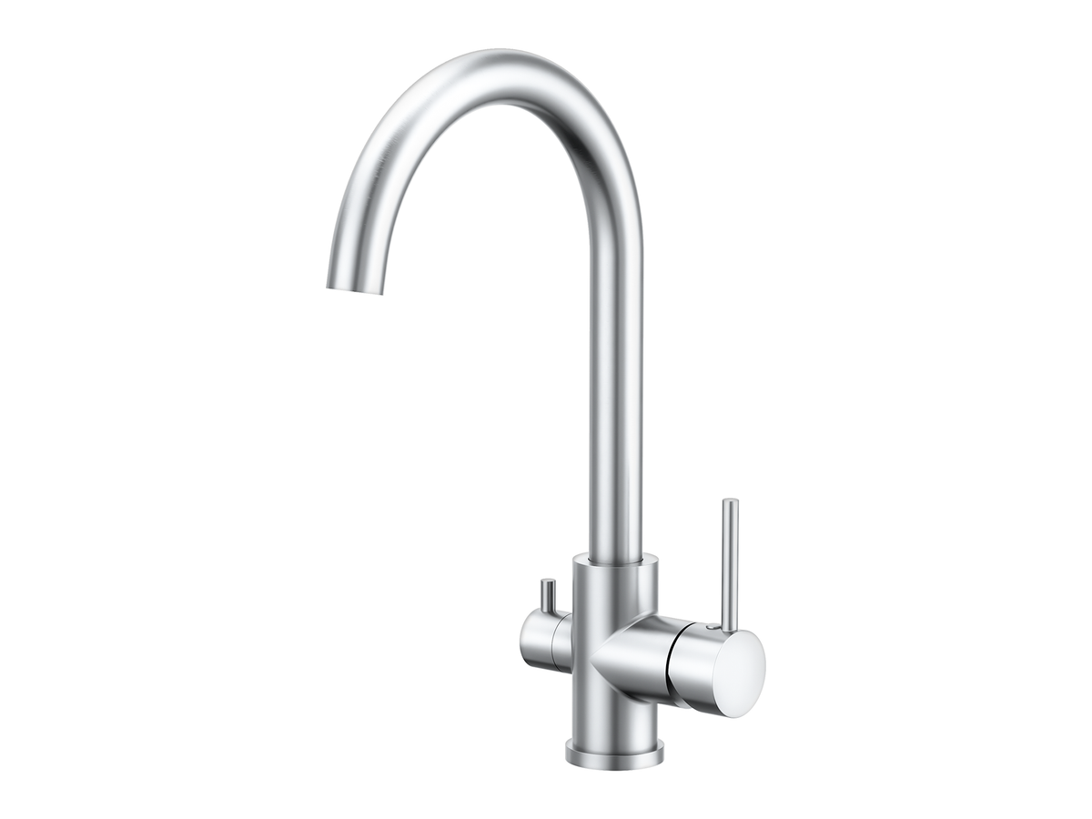 Lushh Maple 3-Way Gooseneck Filter Sink Mixer LS-MP-WFSM
