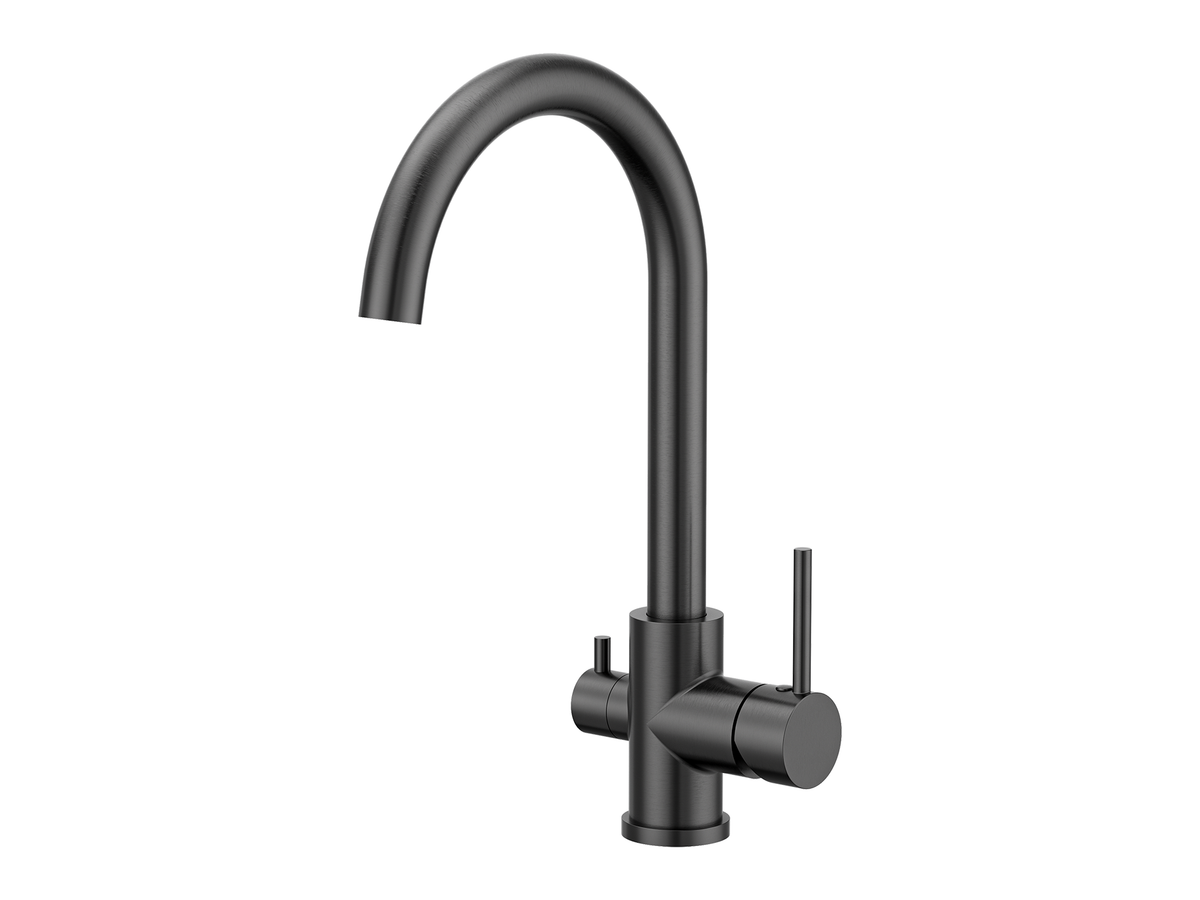Lushh Maple 3-Way Gooseneck Filter Sink Mixer LS-MP-WFSM