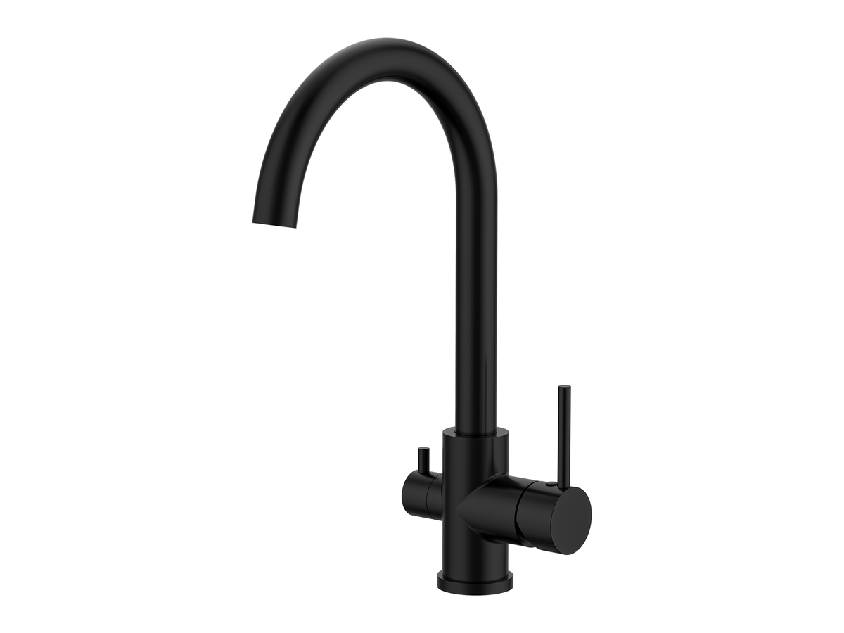 Lushh Maple 3-Way Gooseneck Filter Sink Mixer LS-MP-WFSM
