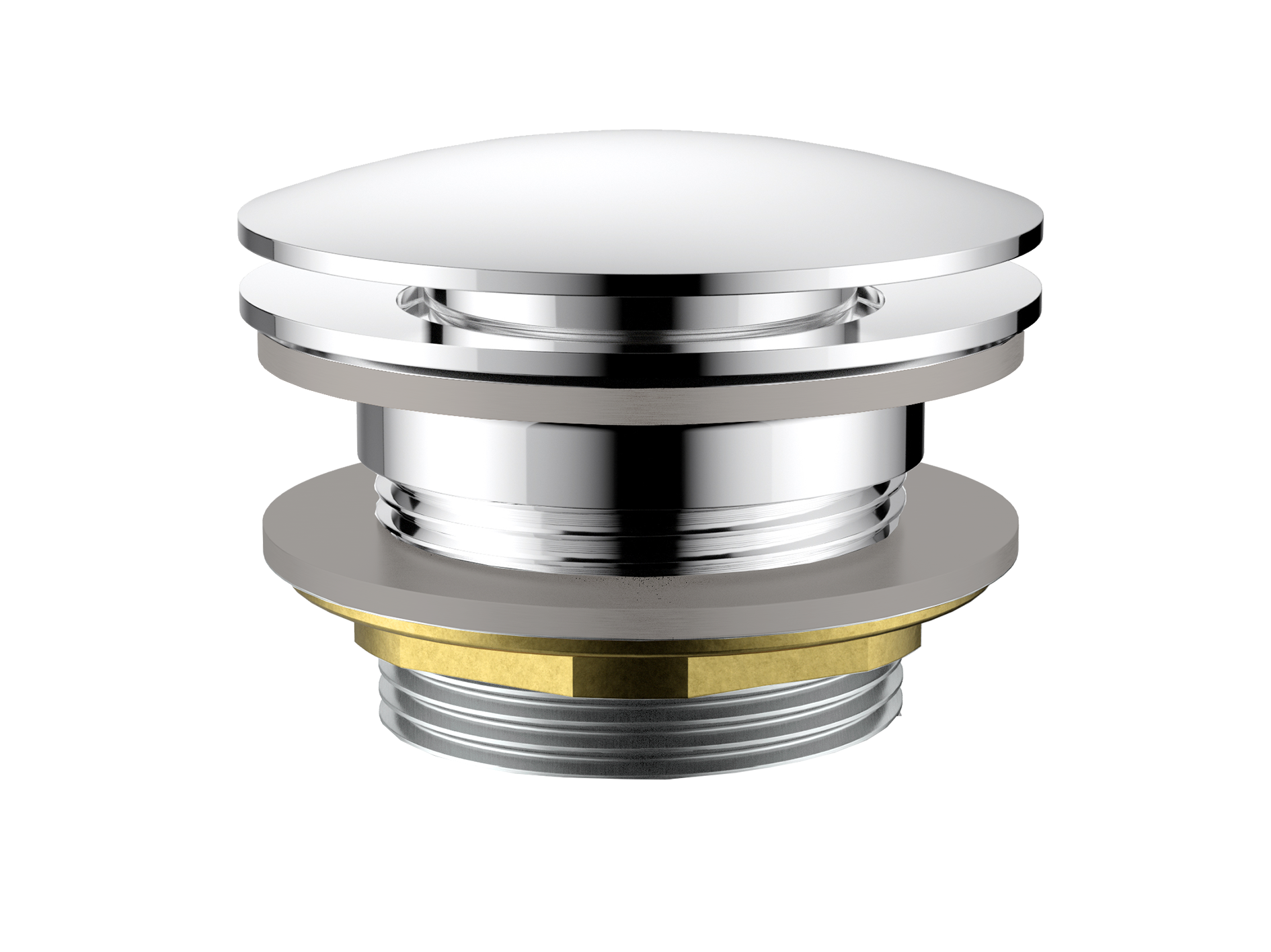 Lushh 40mm Bath Pop-Up No Overflow Mushroom Waste LS-P&W-BTH
