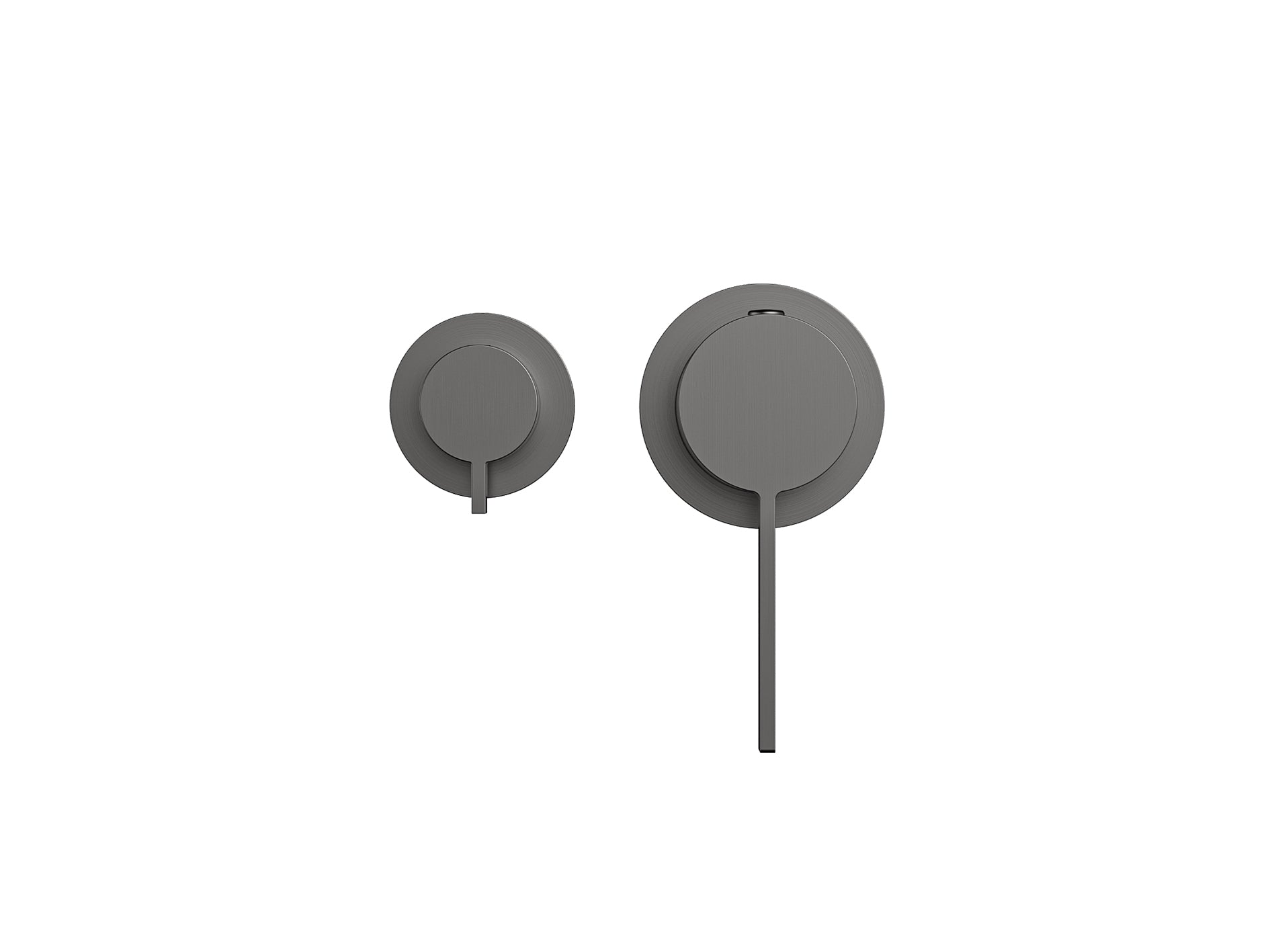 Lushh Sakura Horizontal Wall Diverter Shower/Bath Mixer Separate Plates LS-SA-306