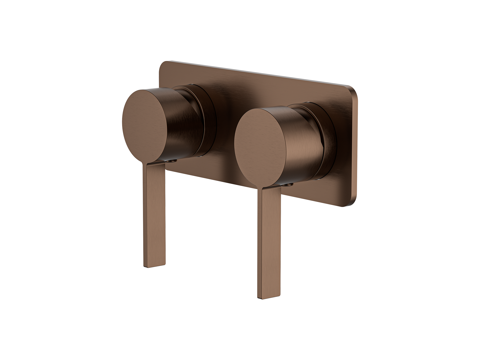 Lushh Sakura Twin Shower/Bath Mixer Square Plate LS-SA-333S