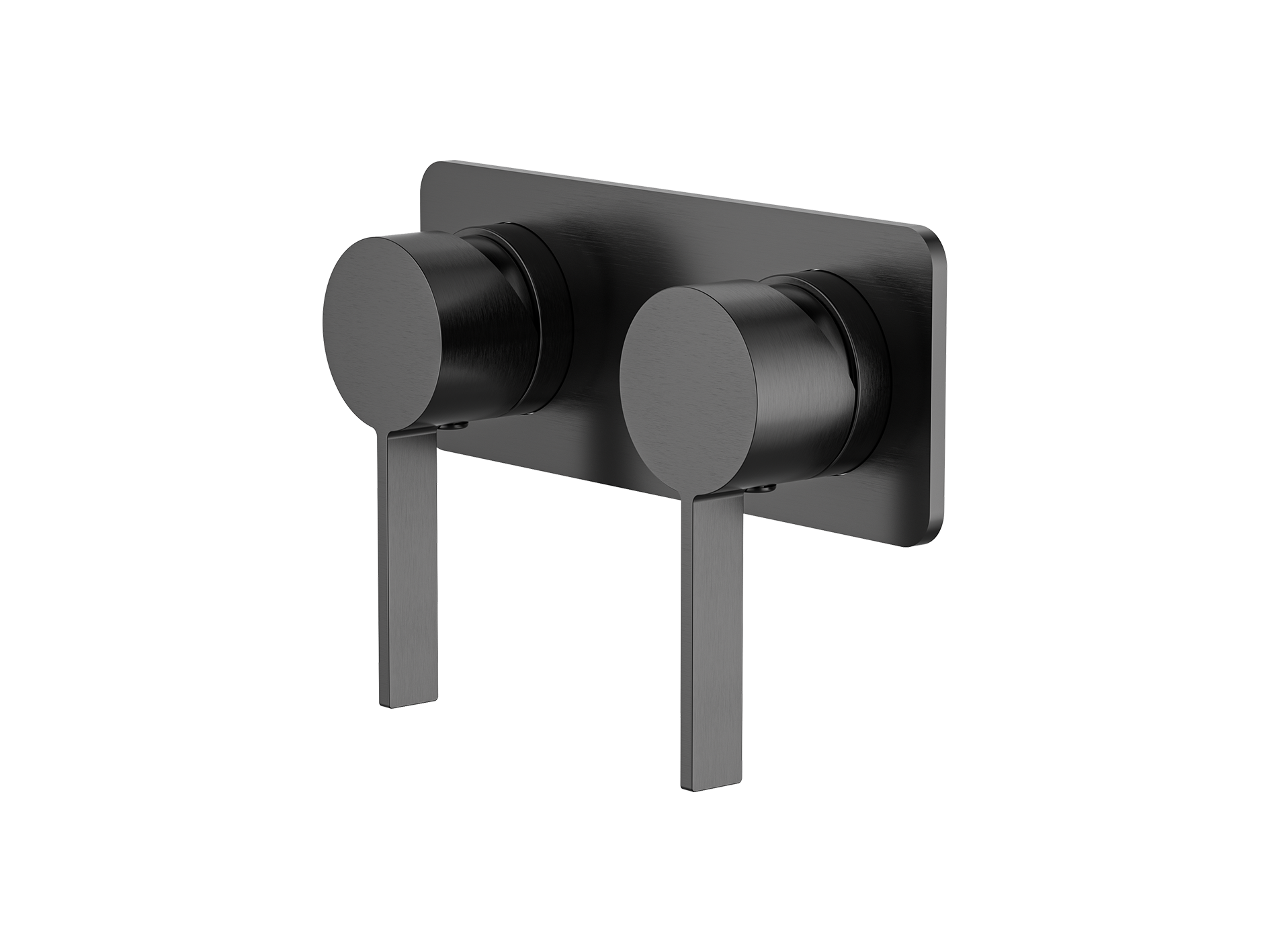 Lushh Sakura Twin Shower/Bath Mixer Square Plate LS-SA-333S