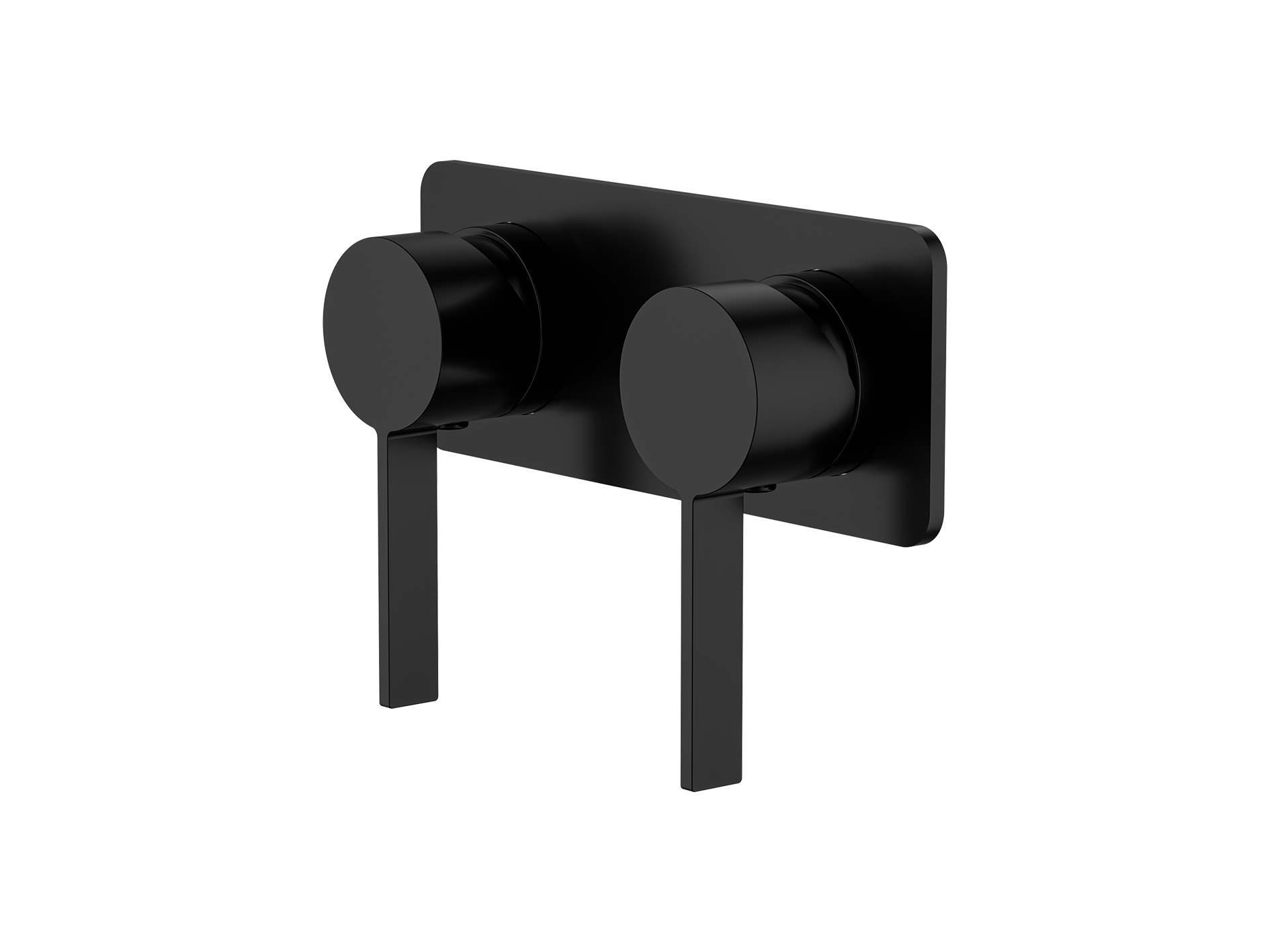 Lushh Sakura Twin Shower/Bath Mixer Square Plate LS-SA-333S