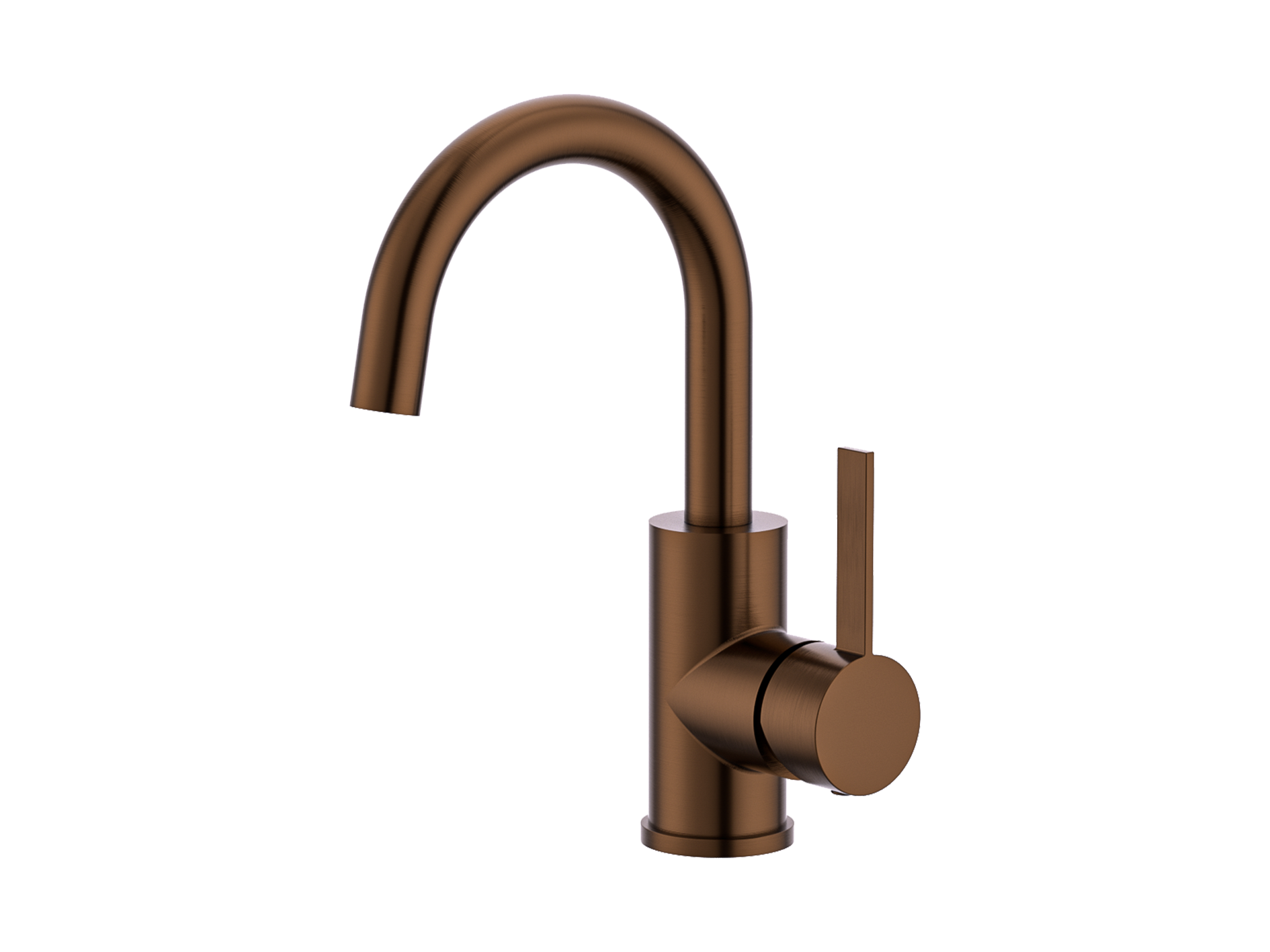 Lushh Sakura Gooseneck Basin Mixer LS-SA-SBM