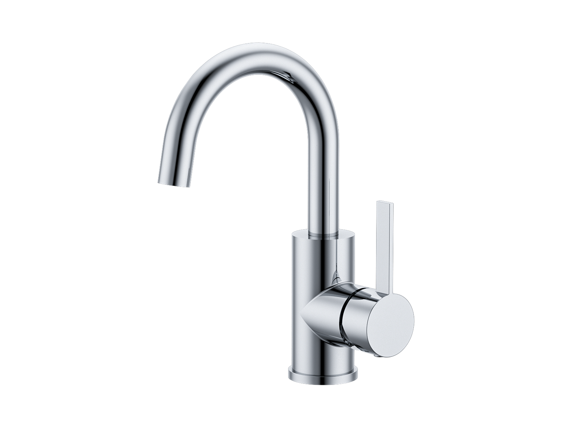Lushh Sakura Gooseneck Basin Mixer LS-SA-SBM