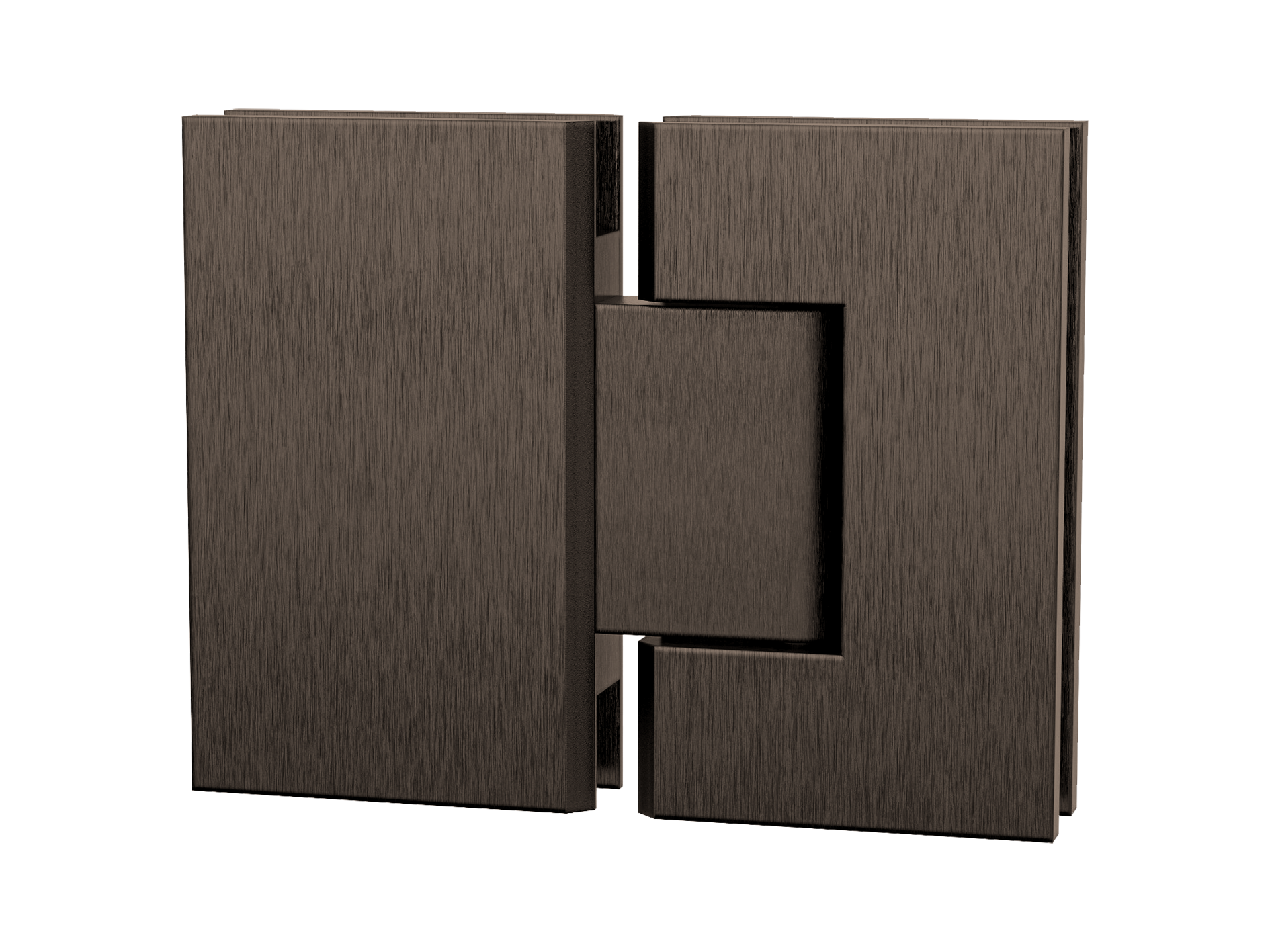 Lushh Glass to Glass Shower Screen Hinge Chrome