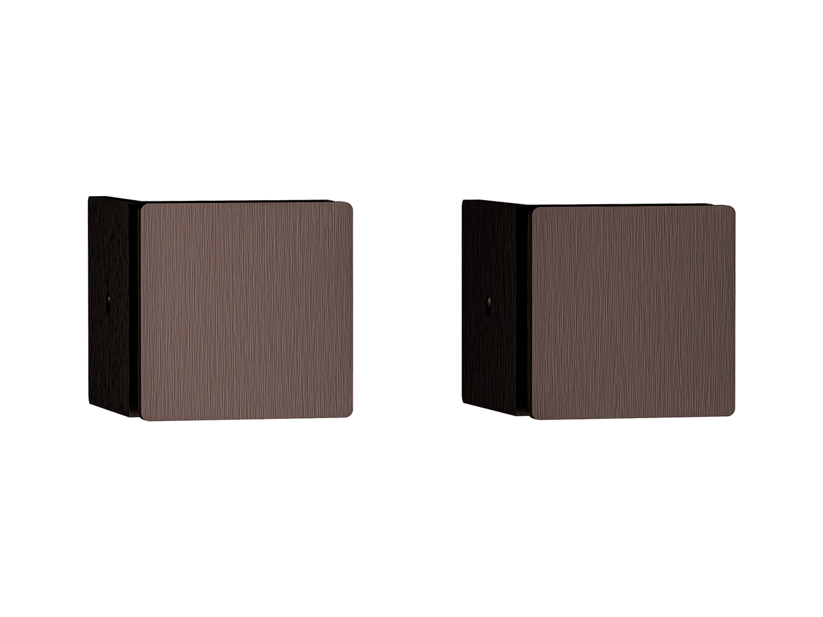 Lushh 90 Degree Glass to Wall Shower Screen Brackets LS-SC-WB