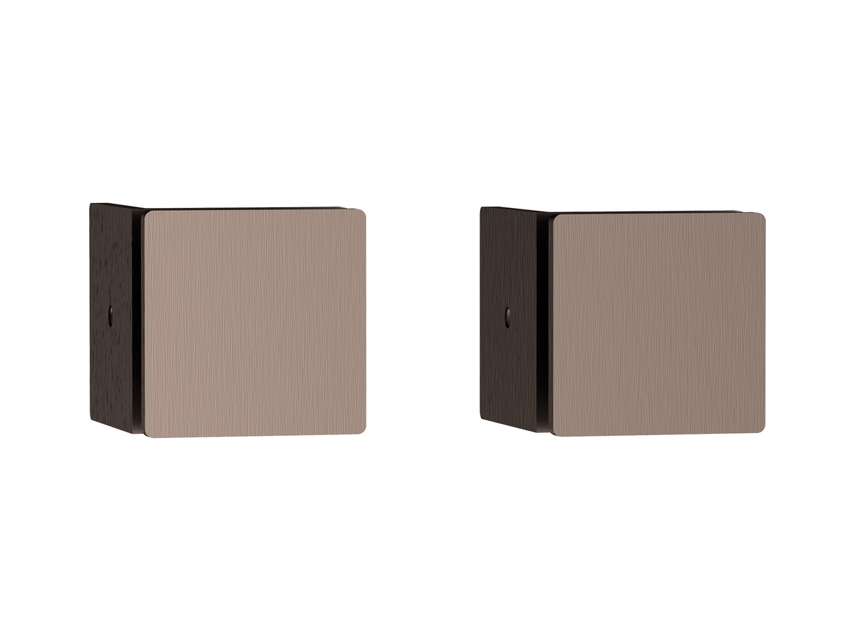 Lushh 90 Degree Glass to Wall Shower Screen Brackets LS-SC-WB