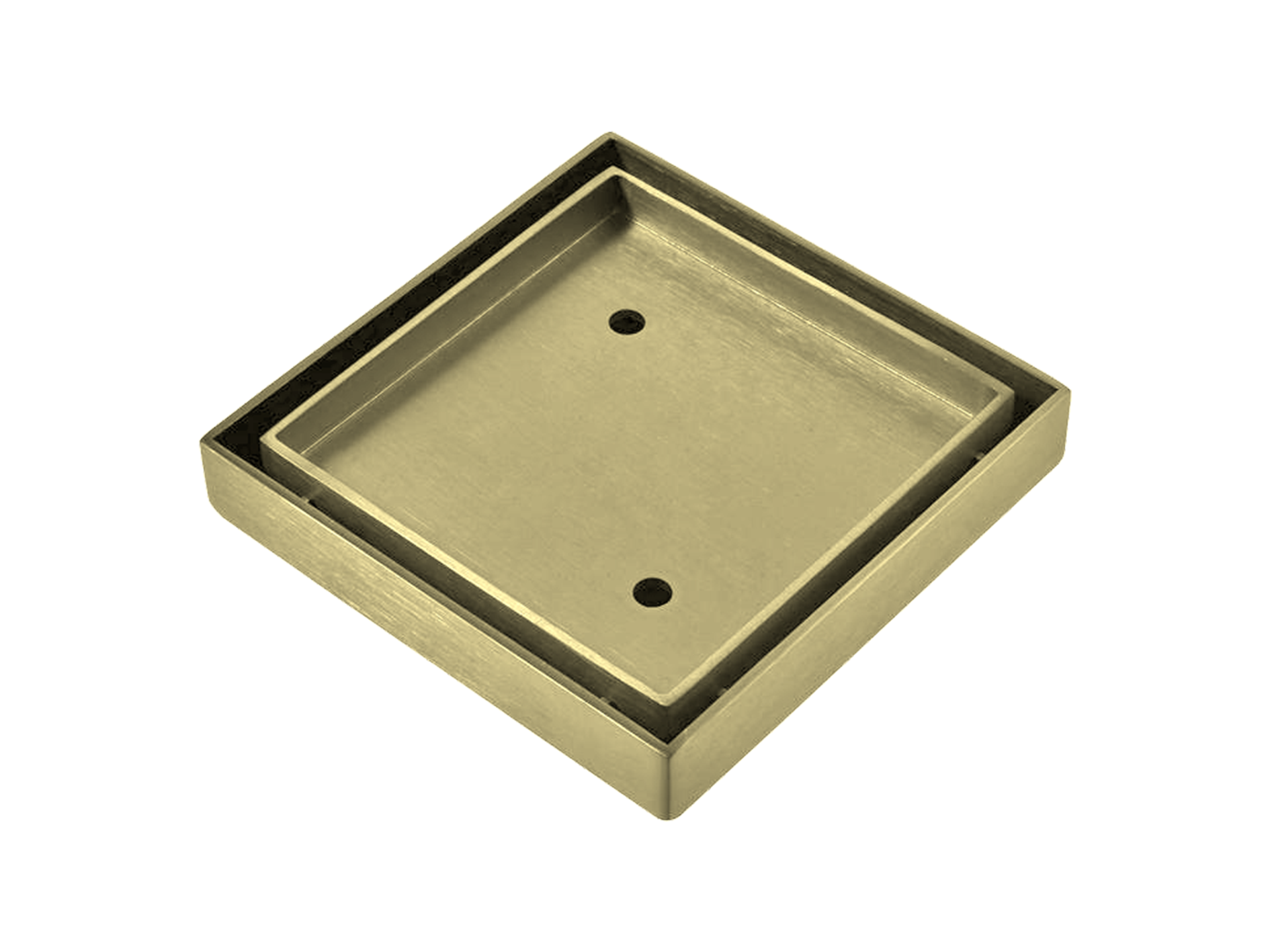 Lushh 115 x 115mm SS304 Tile Insert Floor Grate LS-TL-304-90