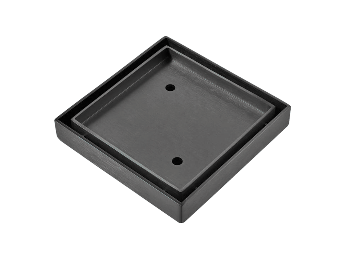 Lushh 115 x 115mm SS304 Tile Insert Floor Grate LS-TL-304-90