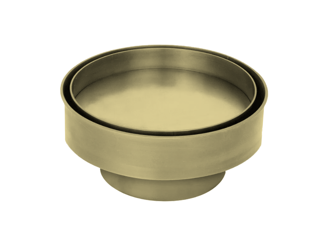 Lushh Allium ø113mm Round Stainless Steel Tile Insert