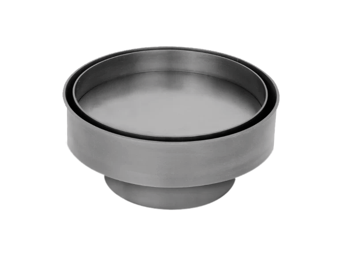 Lushh Allium ø113mm Round Stainless Steel Tile Insert