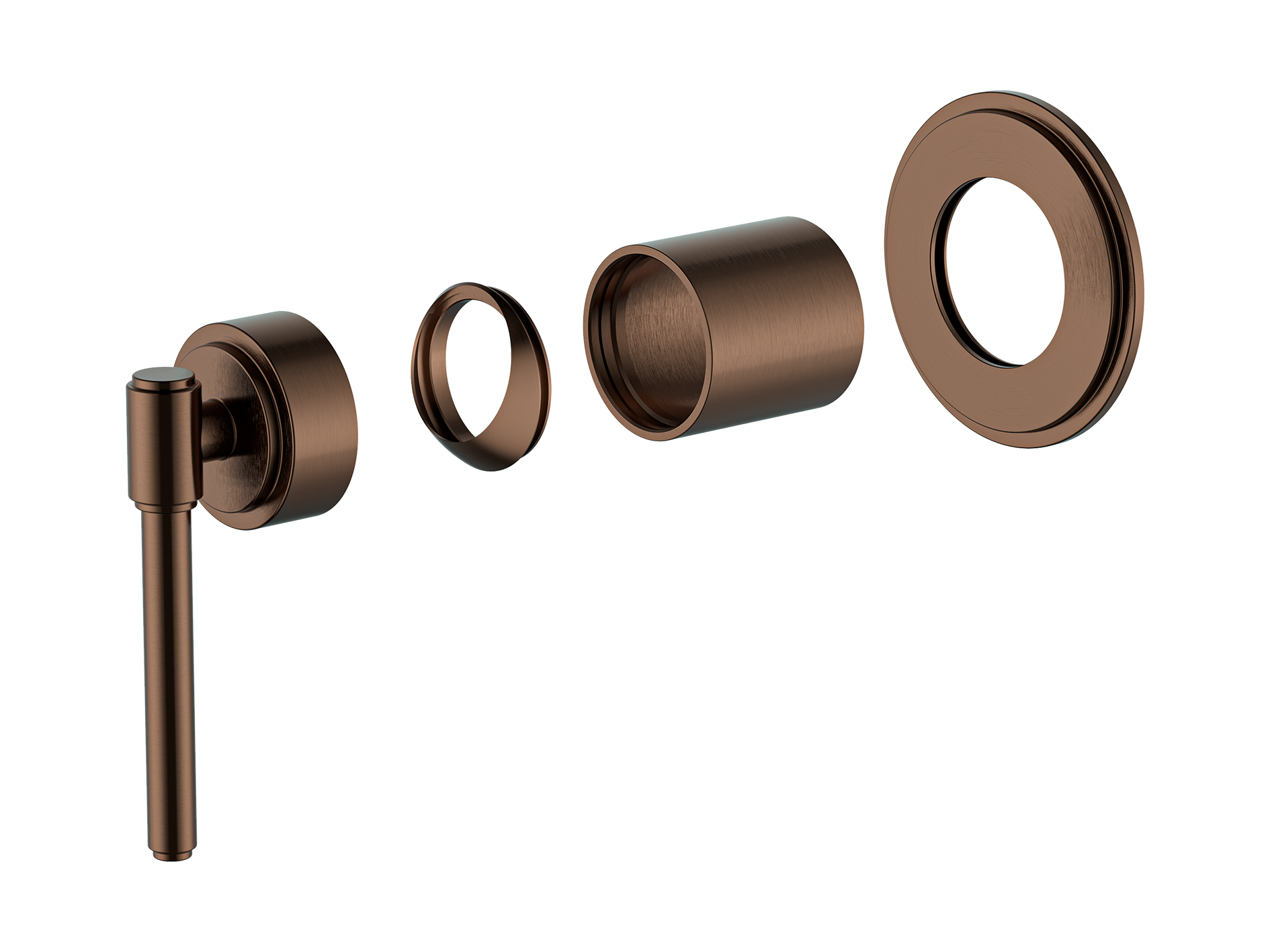 Lushh Wollemi Wall Shower/Bath Mixer