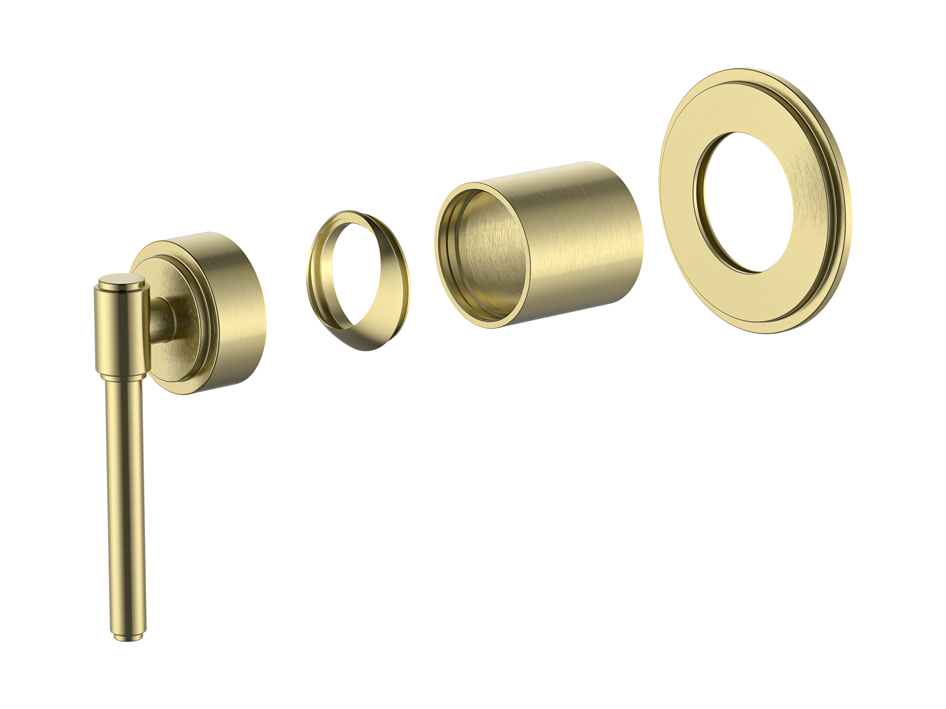 Lushh Wollemi Wall Shower/Bath Mixer