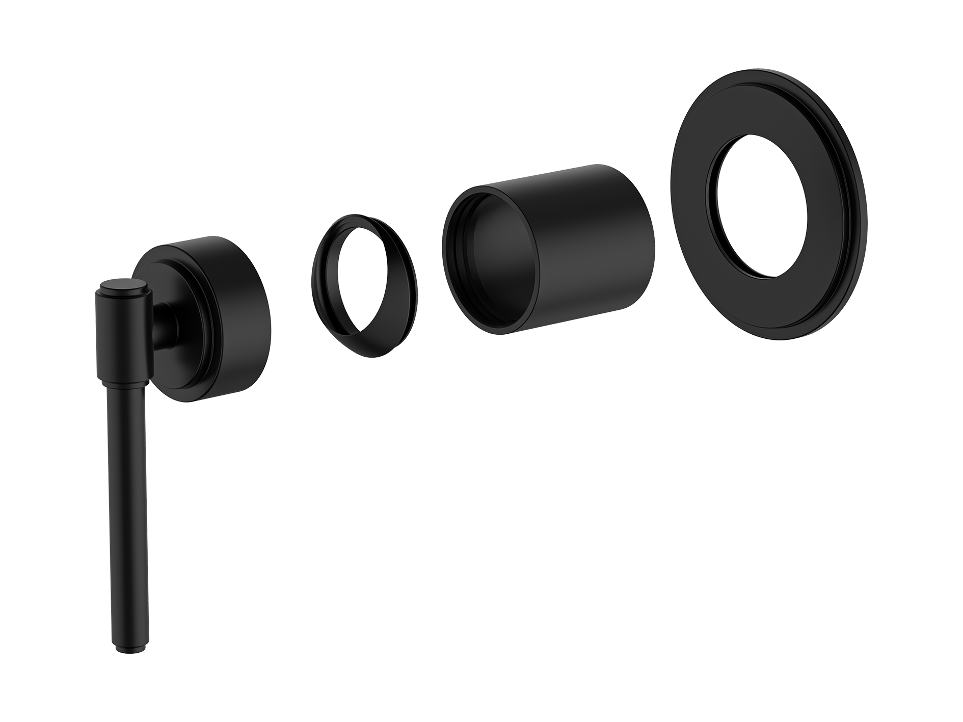 Lushh Wollemi Wall Shower/Bath Mixer