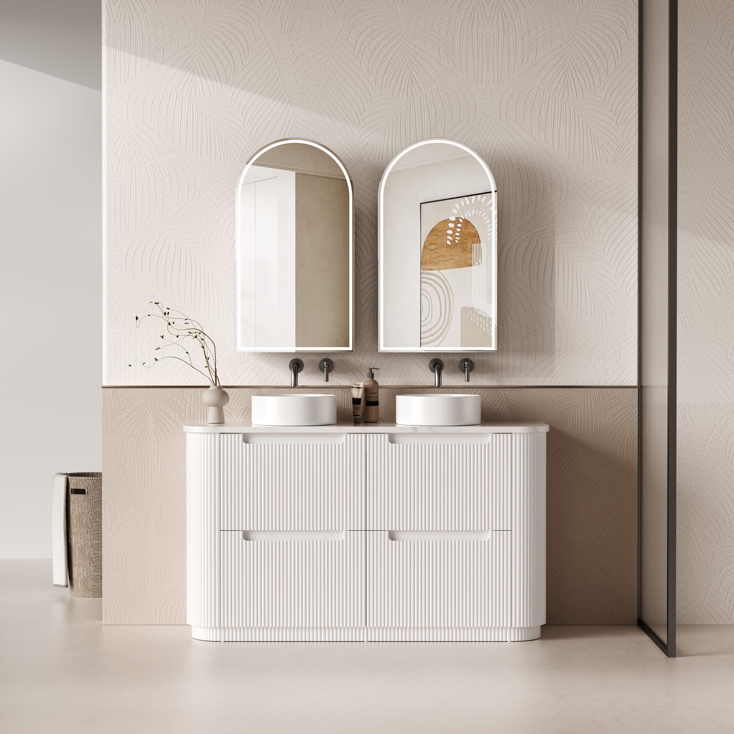 Aulic Curva 1500mm Floor Standing Vanity