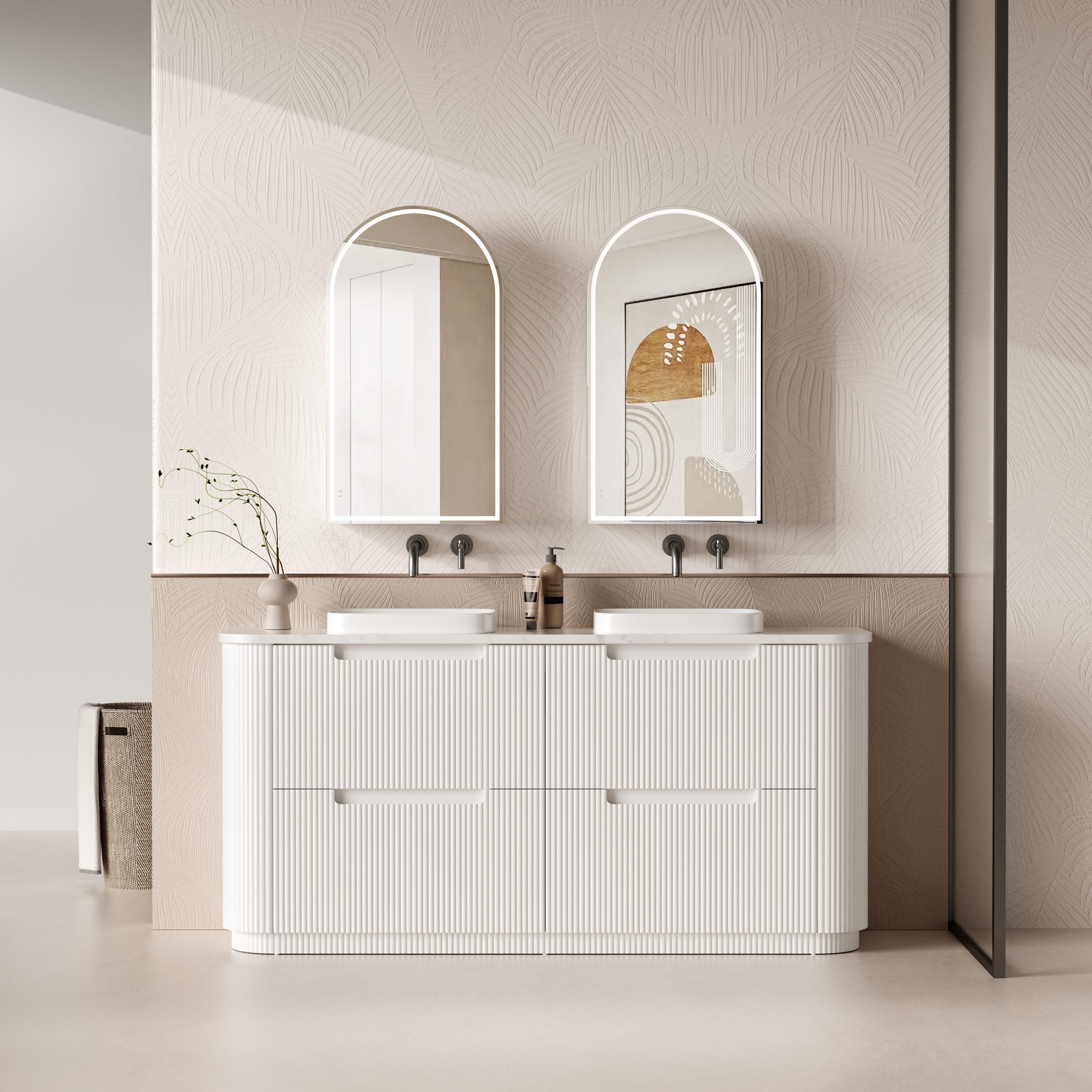 Aulic Curva 1800mm Floor Standing Vanity