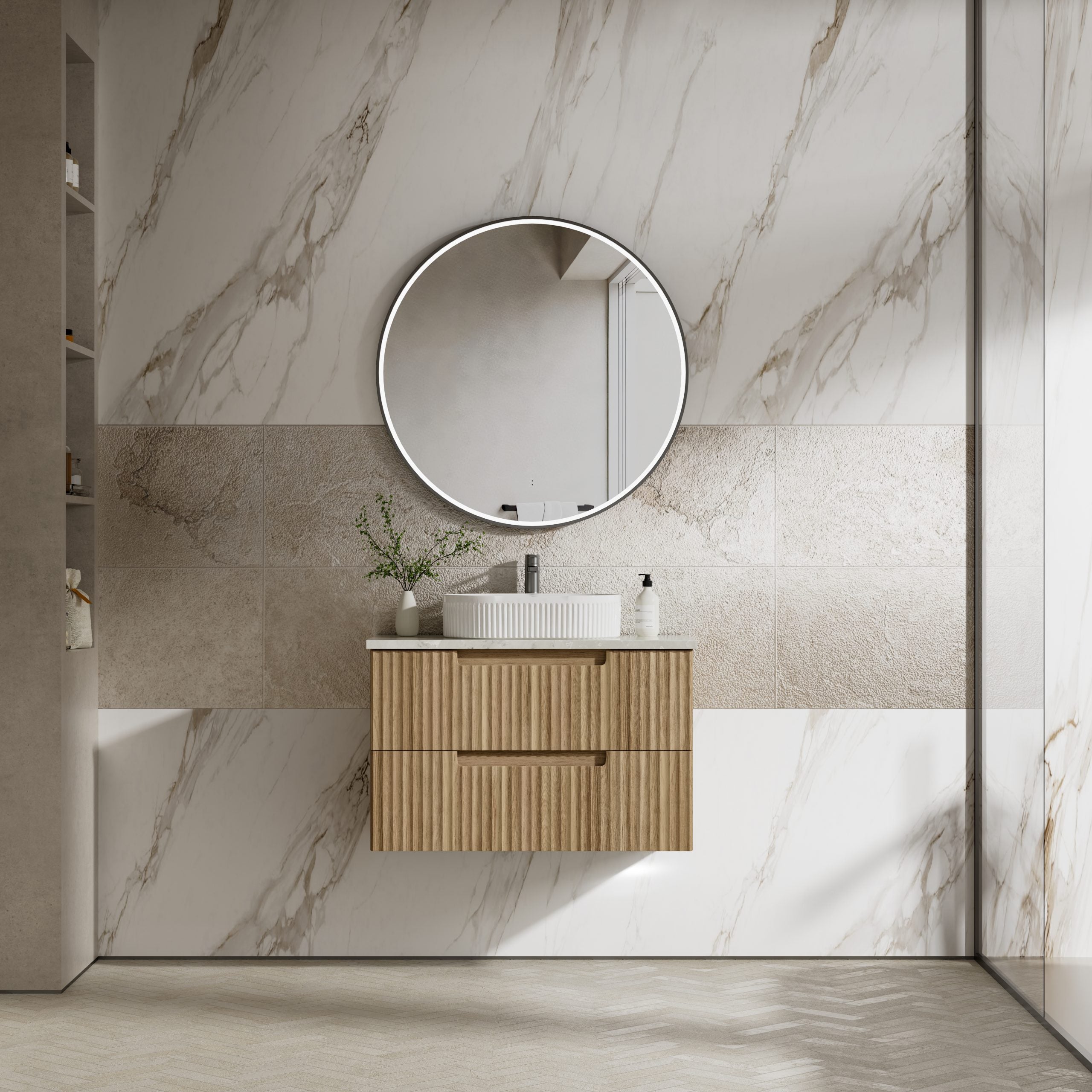 Aulic Lovina 900mm Wall Hung Vanity